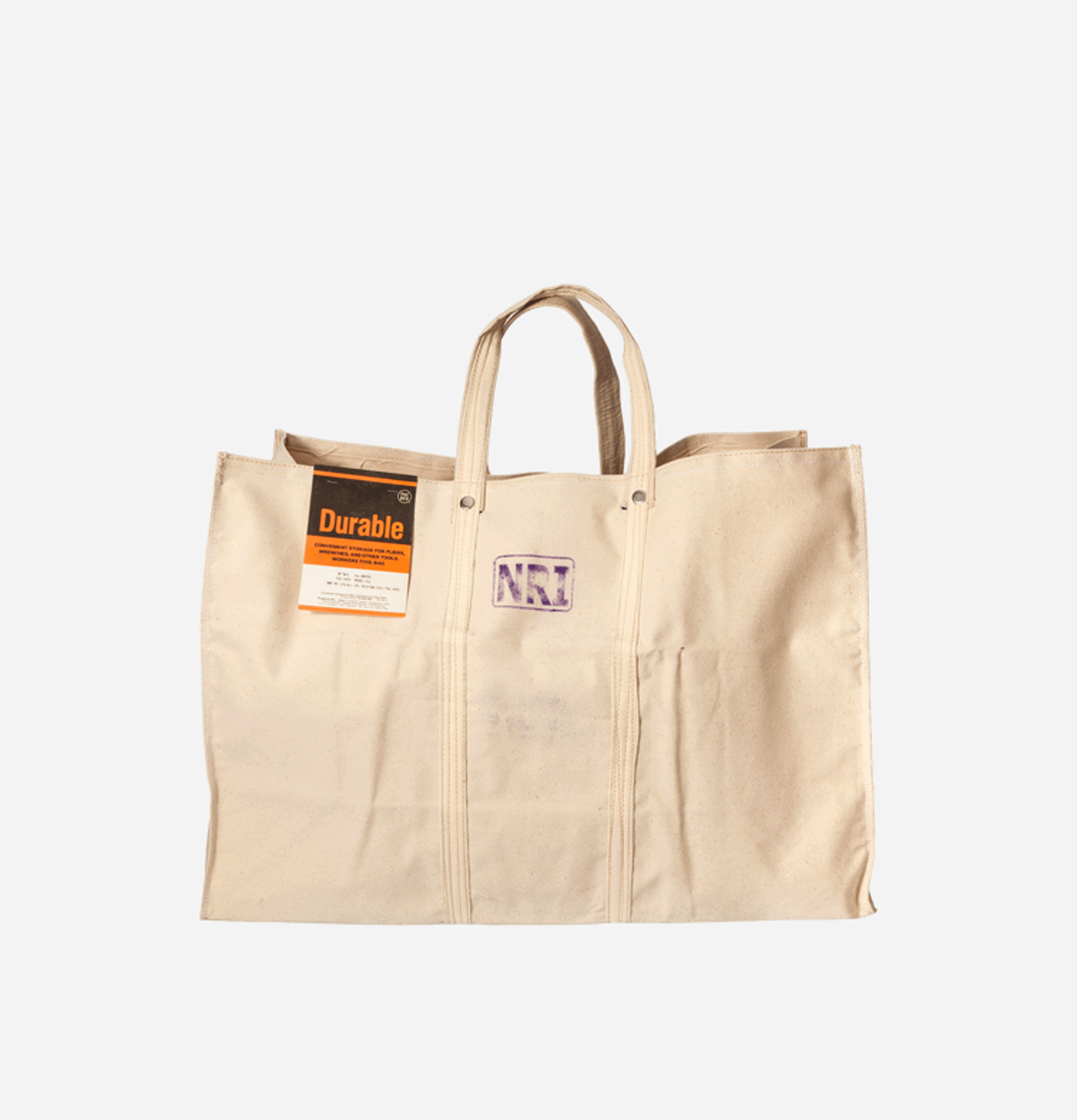 Labour Totebag Large White