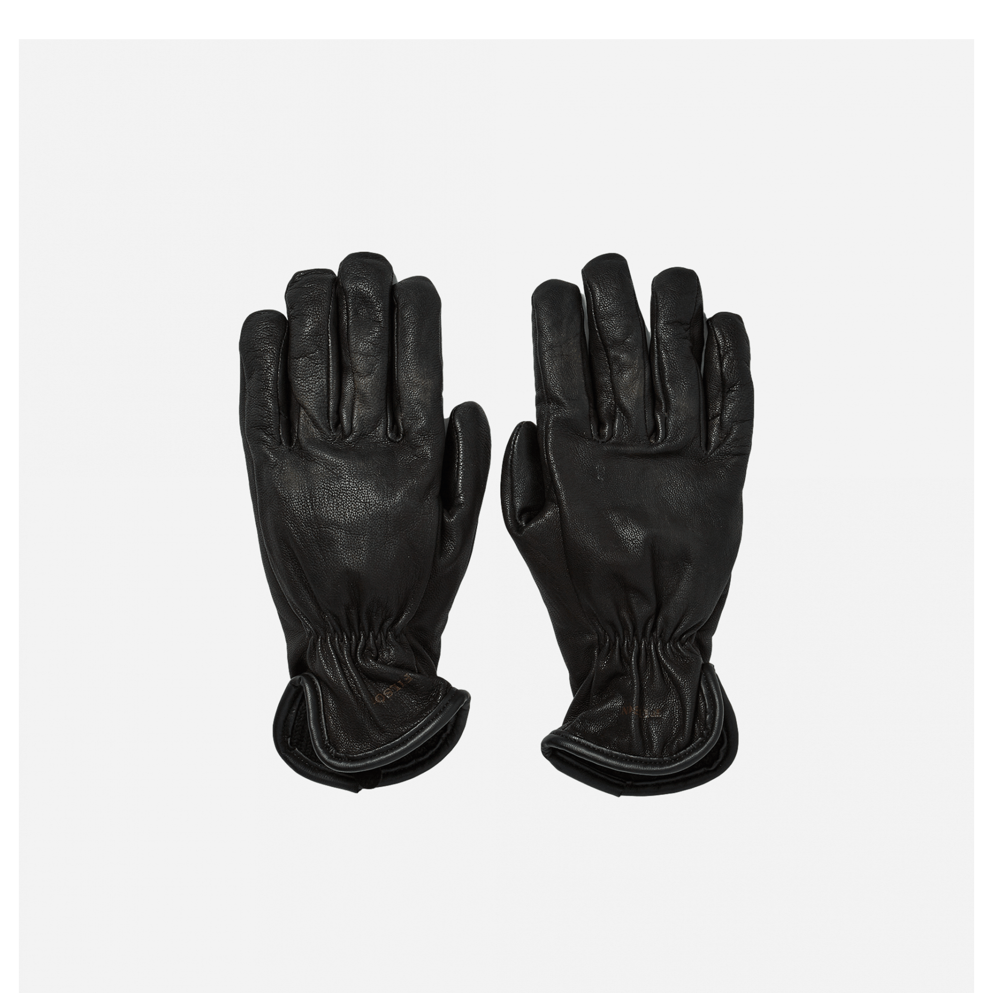 Il bisonte gloves  Gants pour homme en cuir couleur noir – Il Bisonte