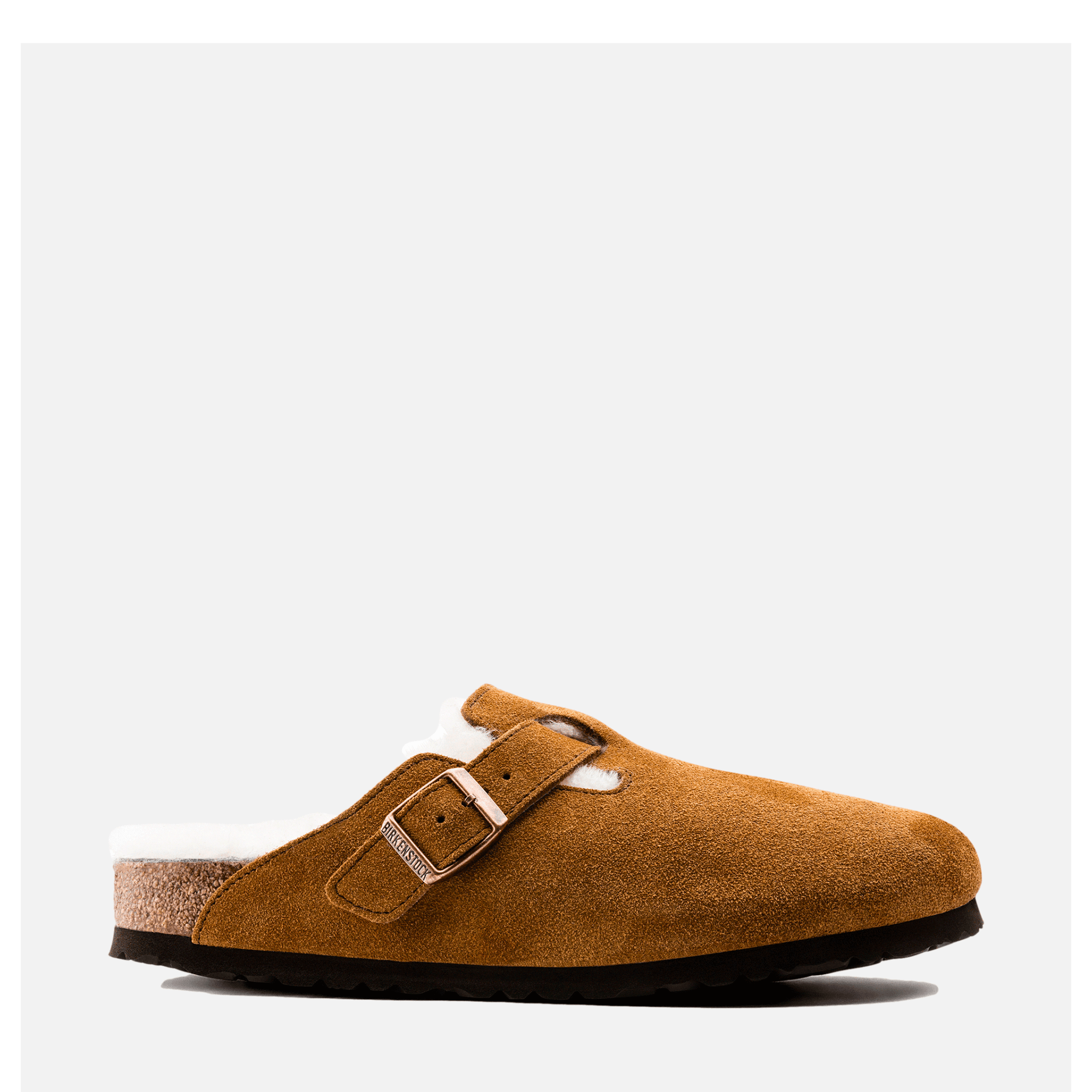 Birkenstock boston hot sale shearling mink