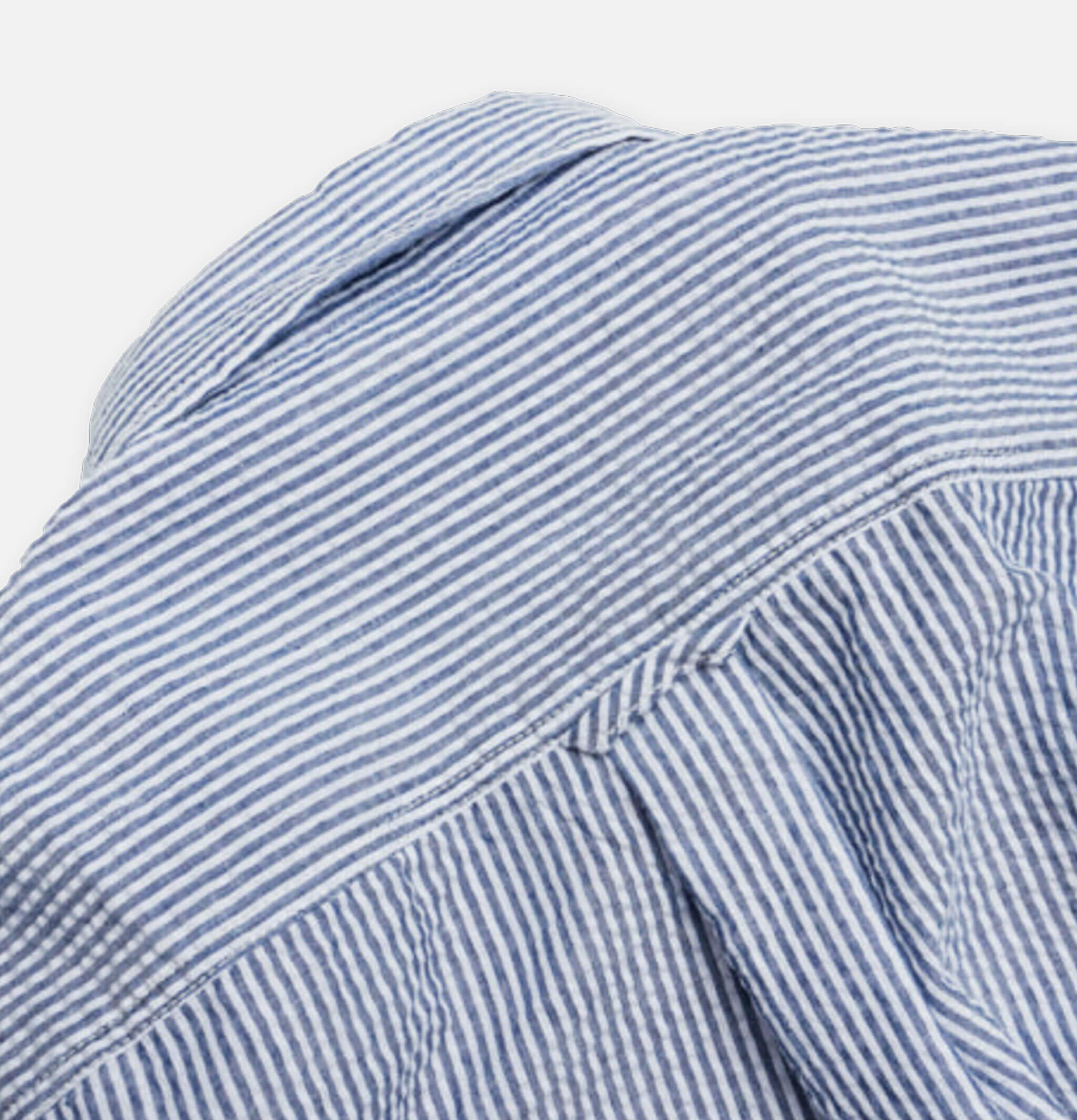 Frizmworks Chemise Stripes Seersucker Bleu