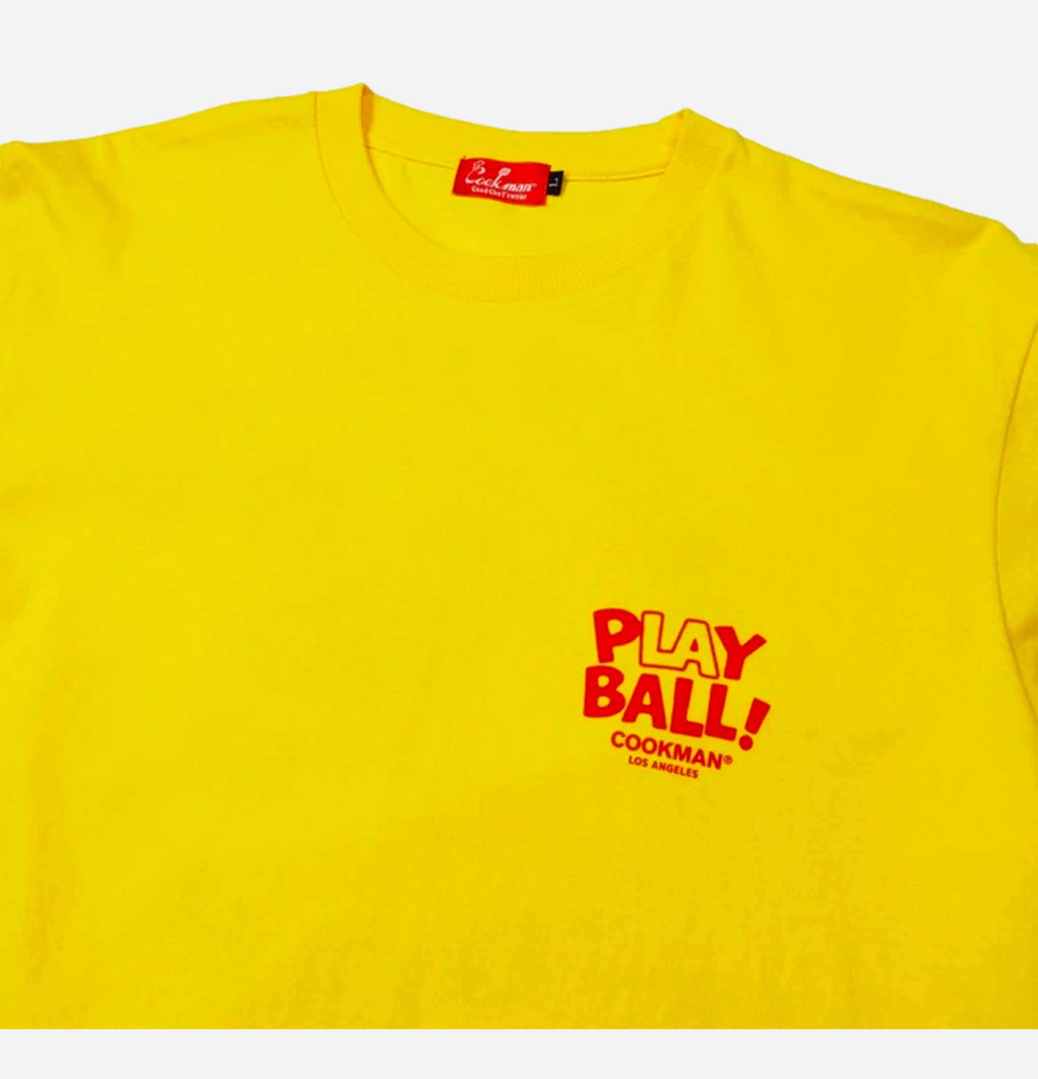 Tee Shirt Hotdog Hitter Yellow