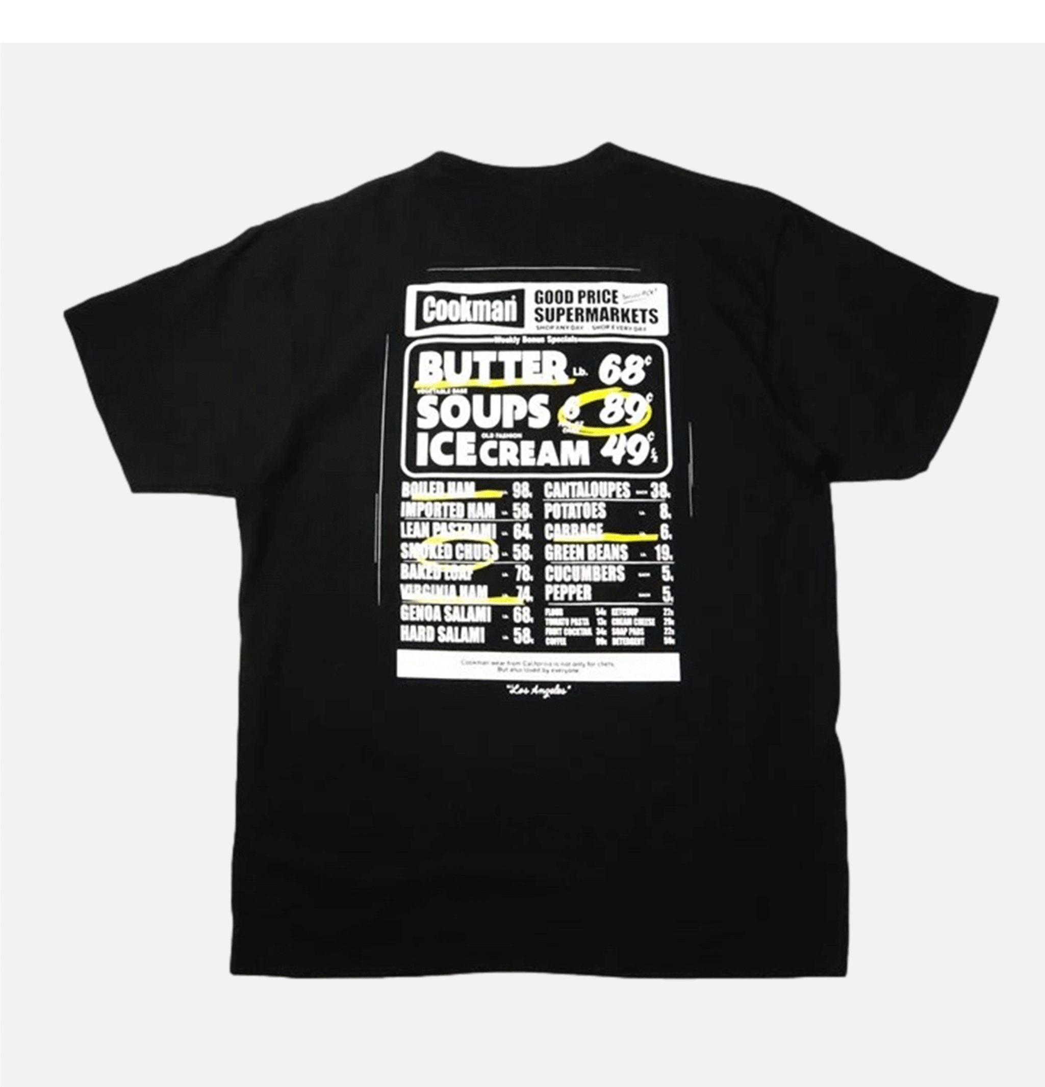 Tee Shirt Supermarket Black