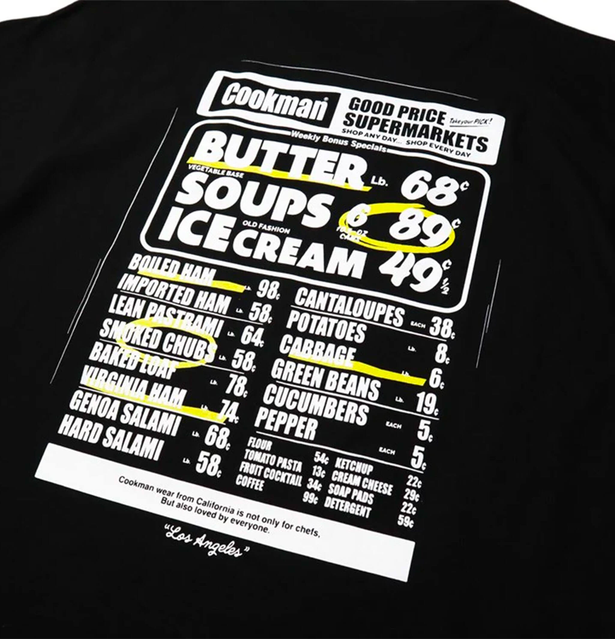 Tee Shirt Supermarket Black