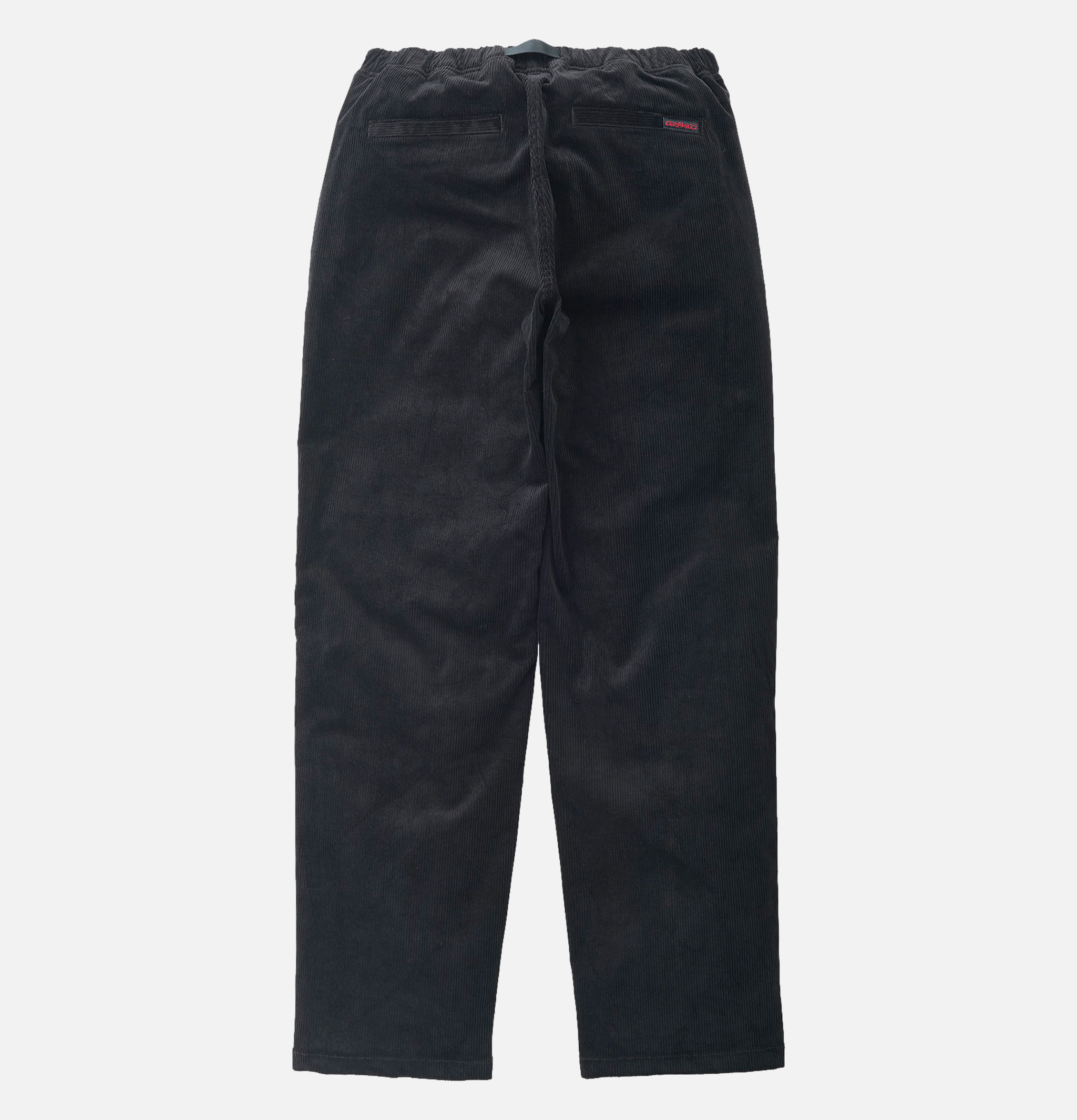 Pantalon Tuck Corduroy Black