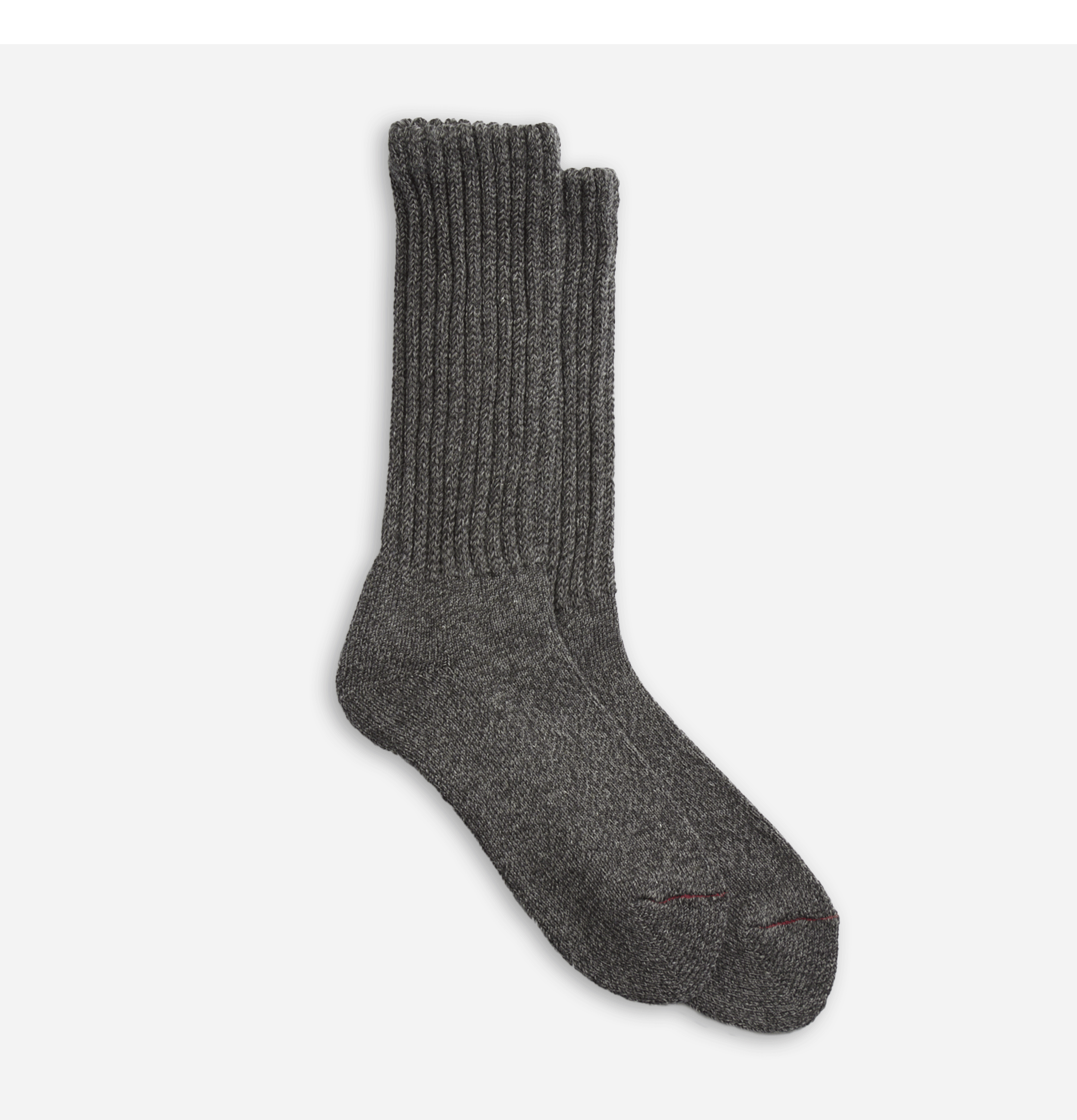 Rototo Loose Pile Socks Charcoal