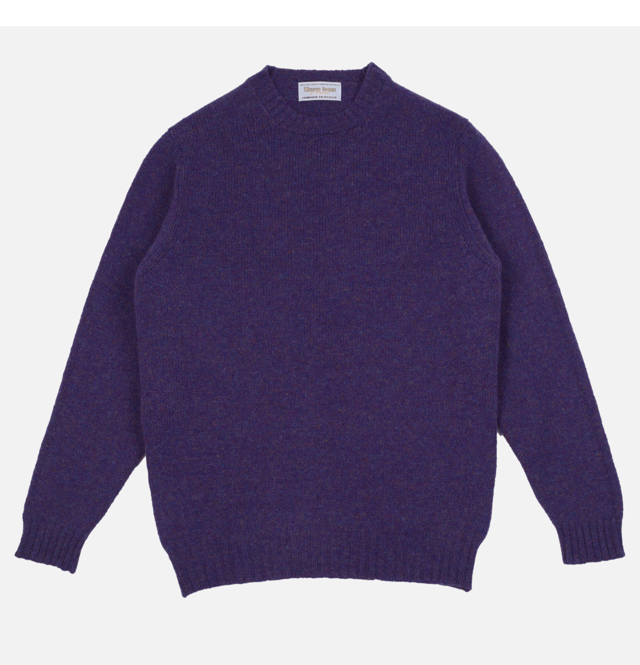 William Lockie Aryan Royal Violet sweater