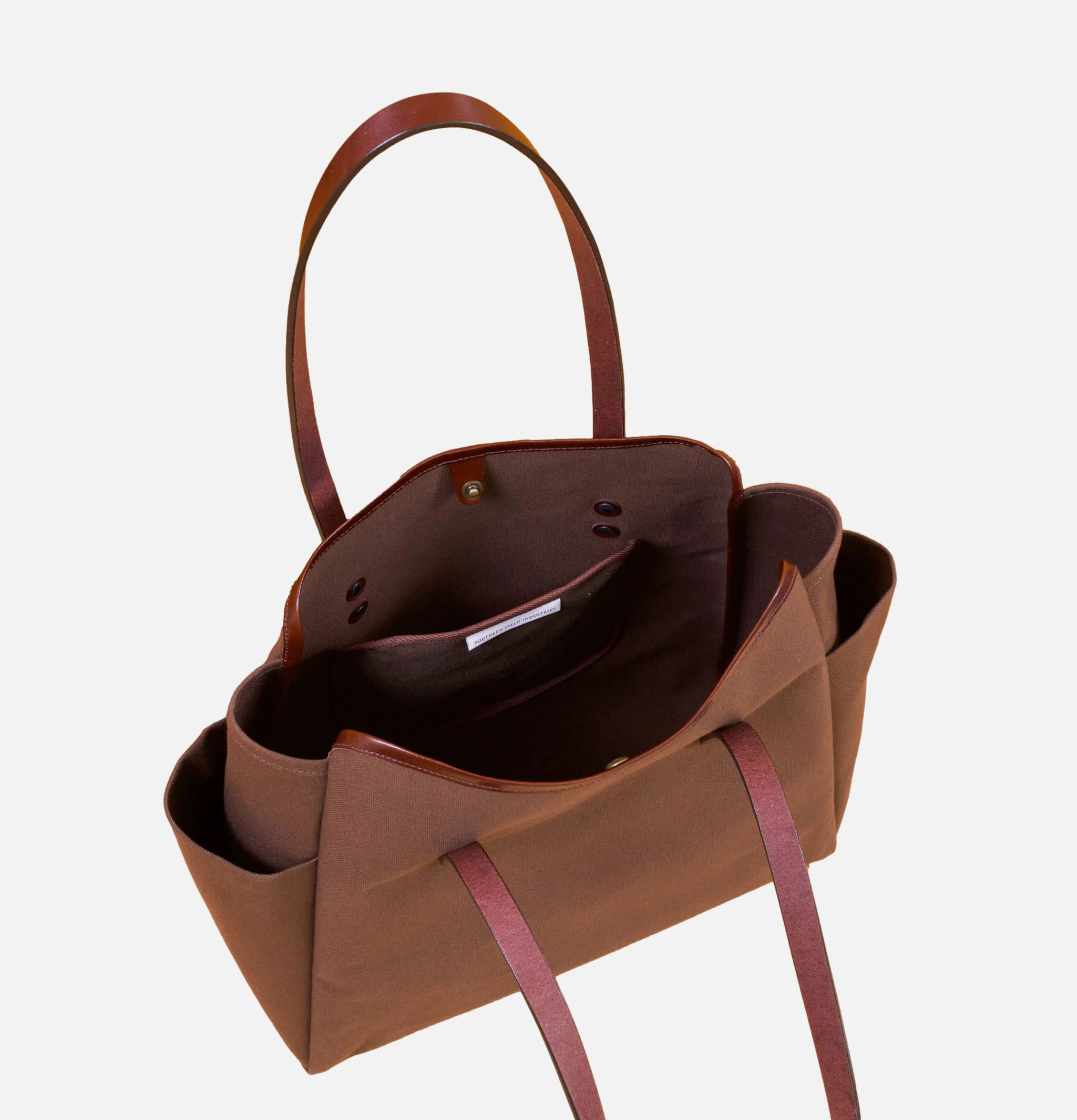 Southern Field Tote Bag Shopper Chocolate