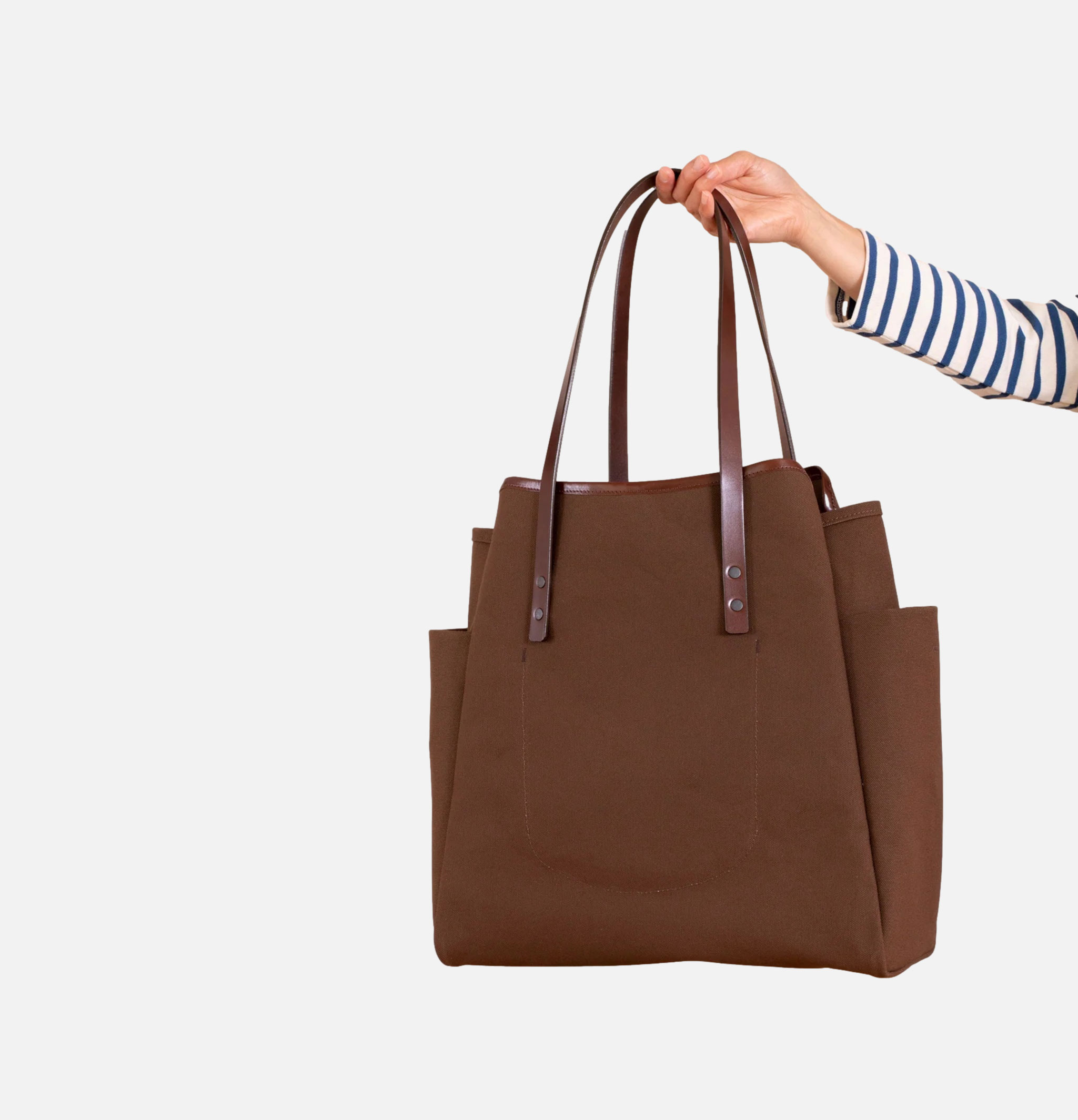 Southern Field Tote Bag Shopper Chocolat