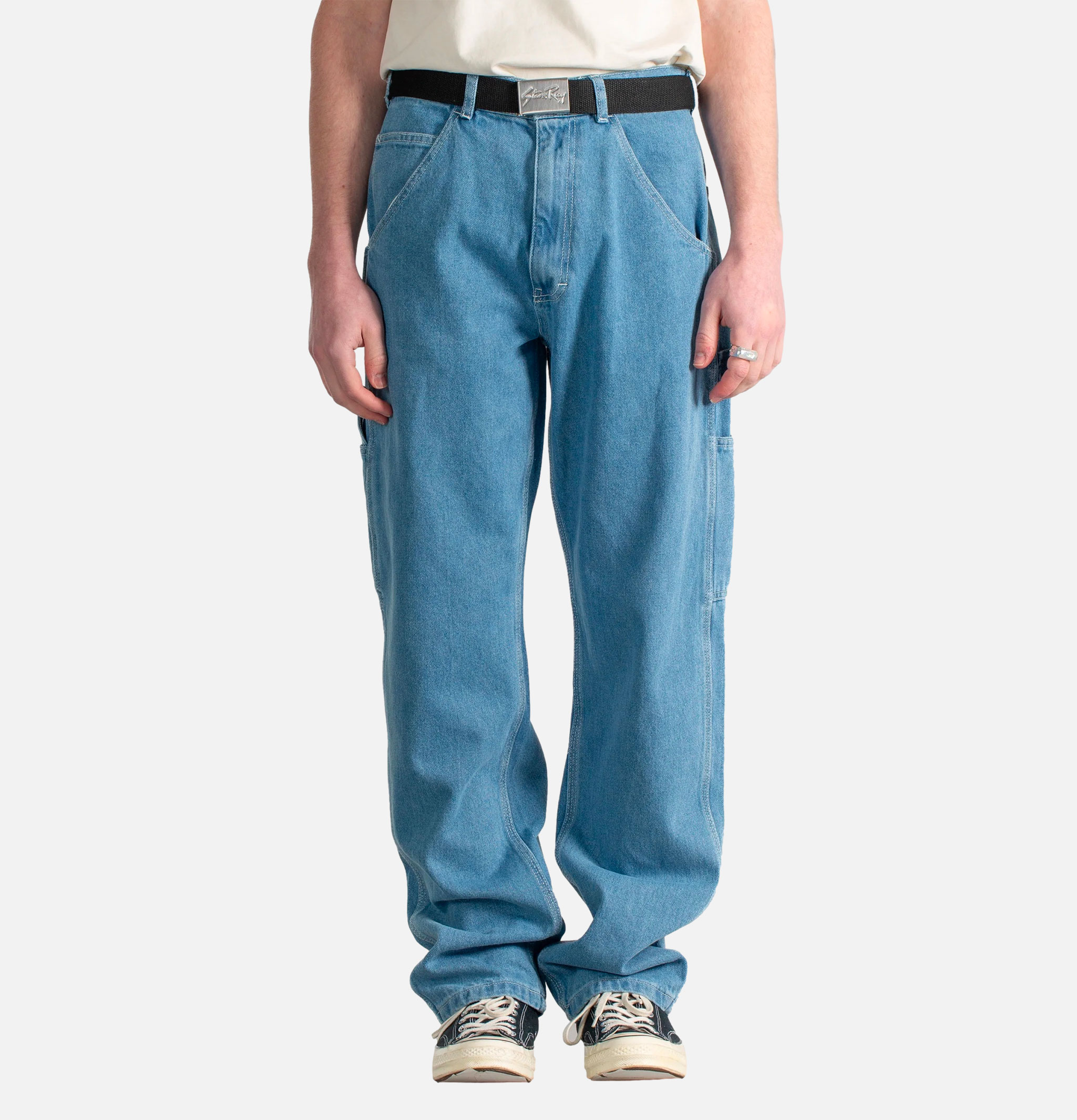 Stan Ray Og Painter Pant Washed Denim Light Blue