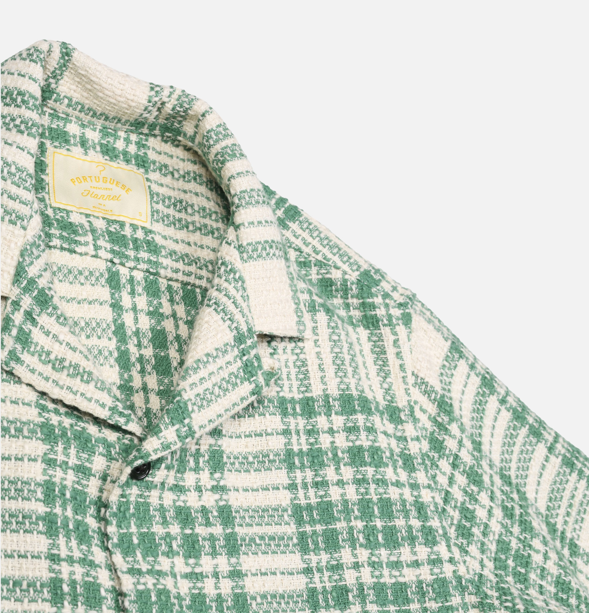 Chemise Garden Plaid Shirt Green