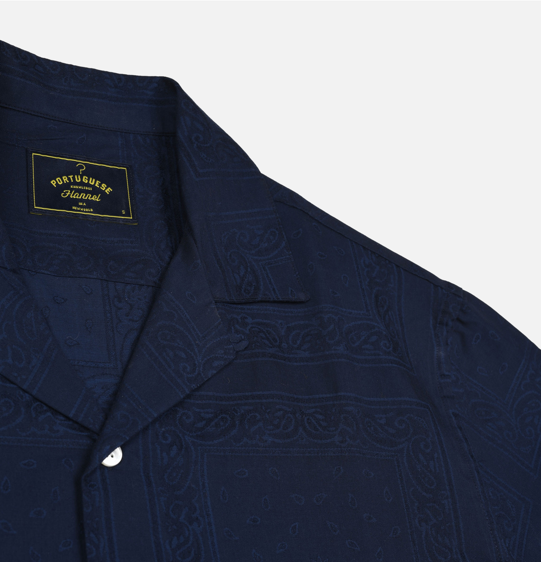 Chemise Classic Paisley Blue