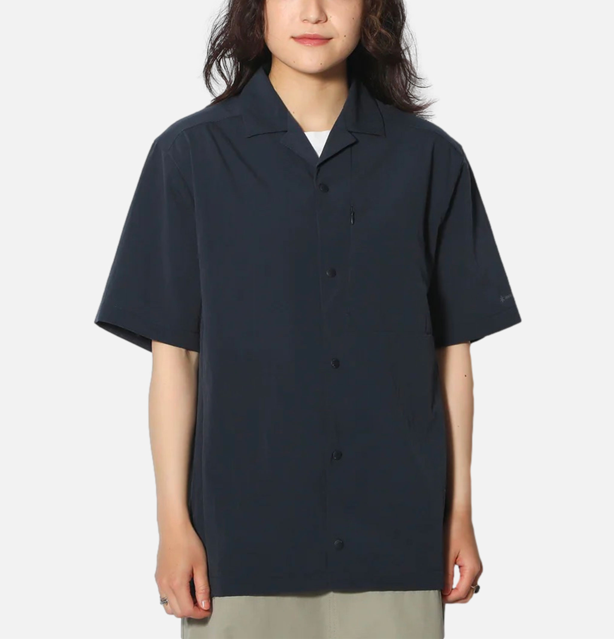 Chemise Snow Peak Breathable Quick Dry Navy