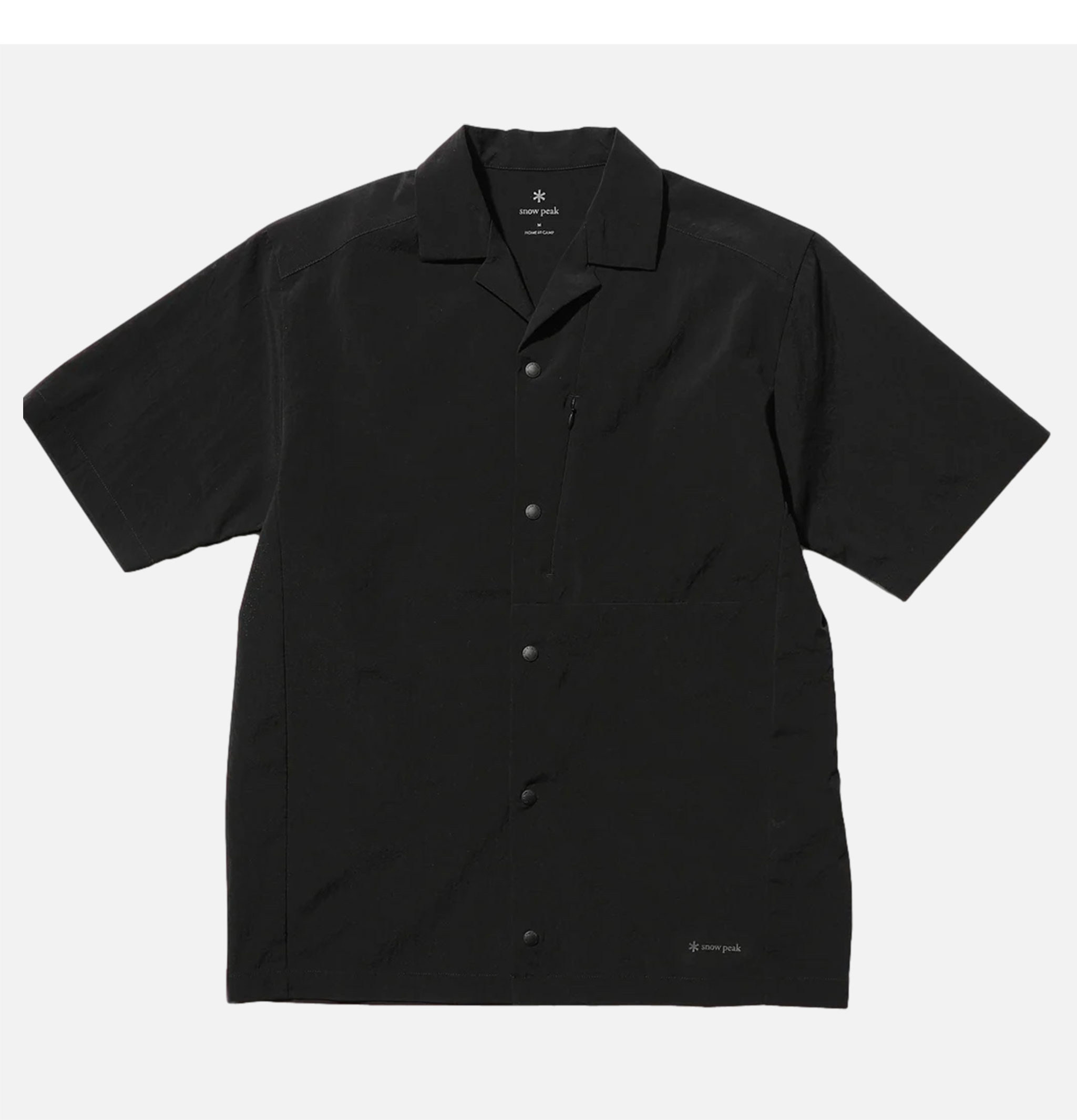 Chemise Snow Peak Breathable Quick Dry Black