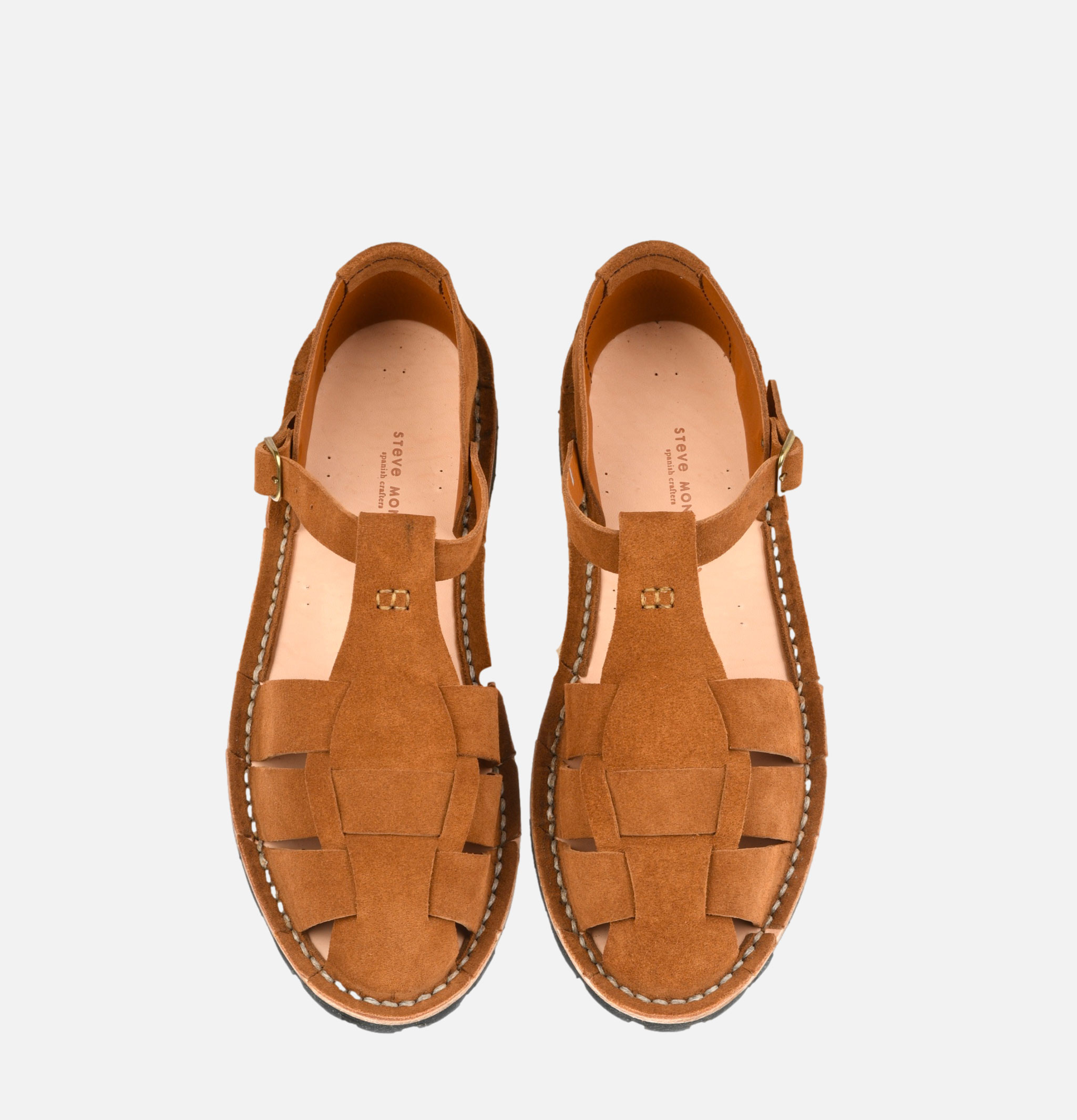 Artisanal Sandal Shoe 10/01 Cognac