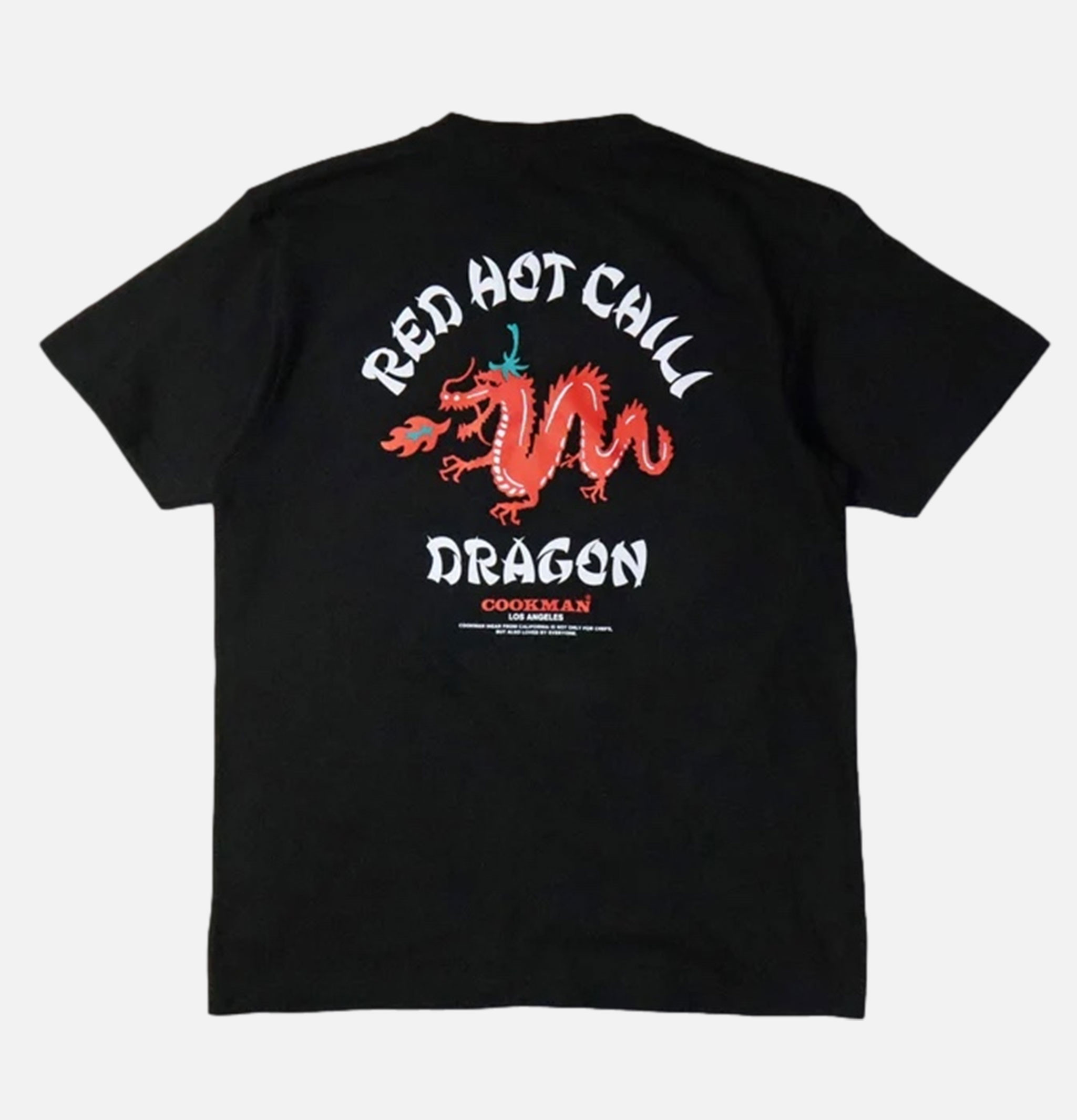 T-shirt Cookman Tees - Chili Dragon : Black