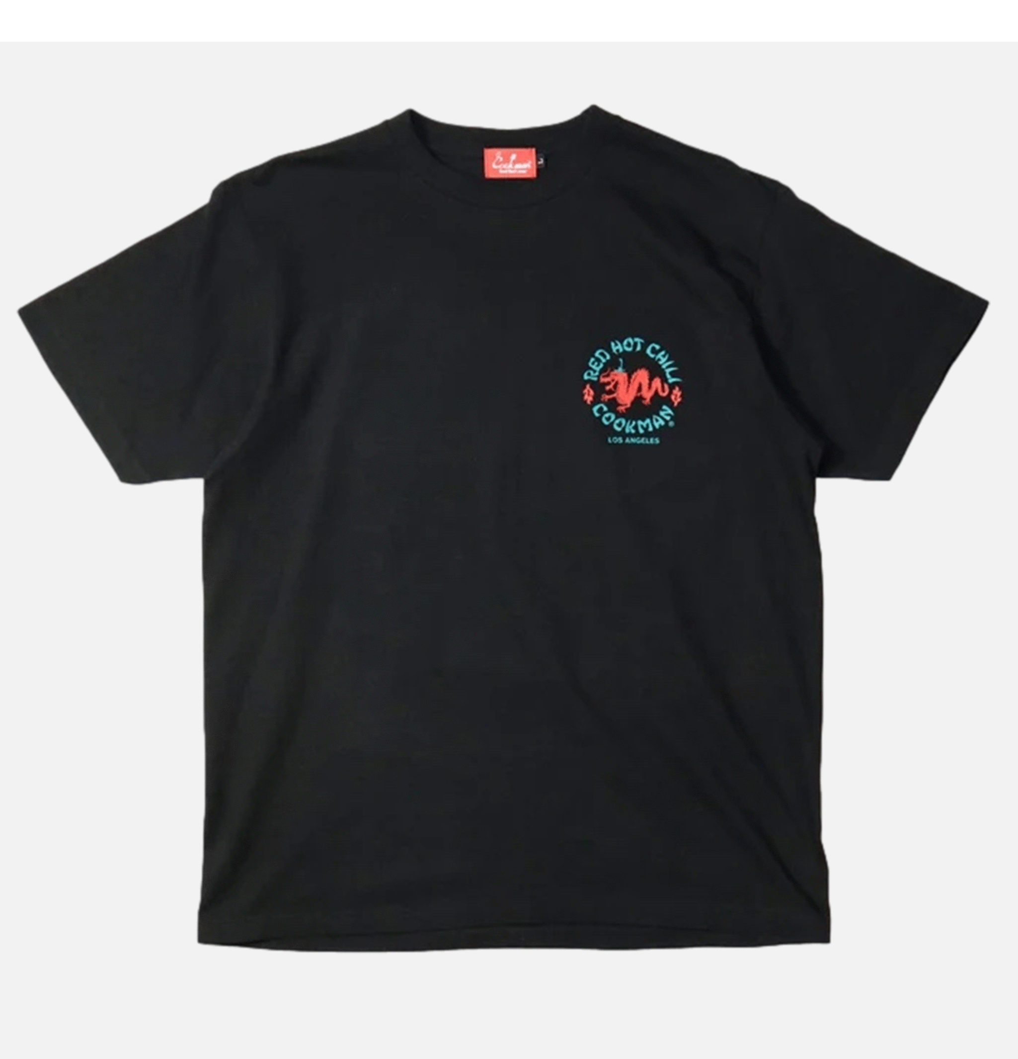 T-shirt Cookman Tees - Chili Dragon : Black