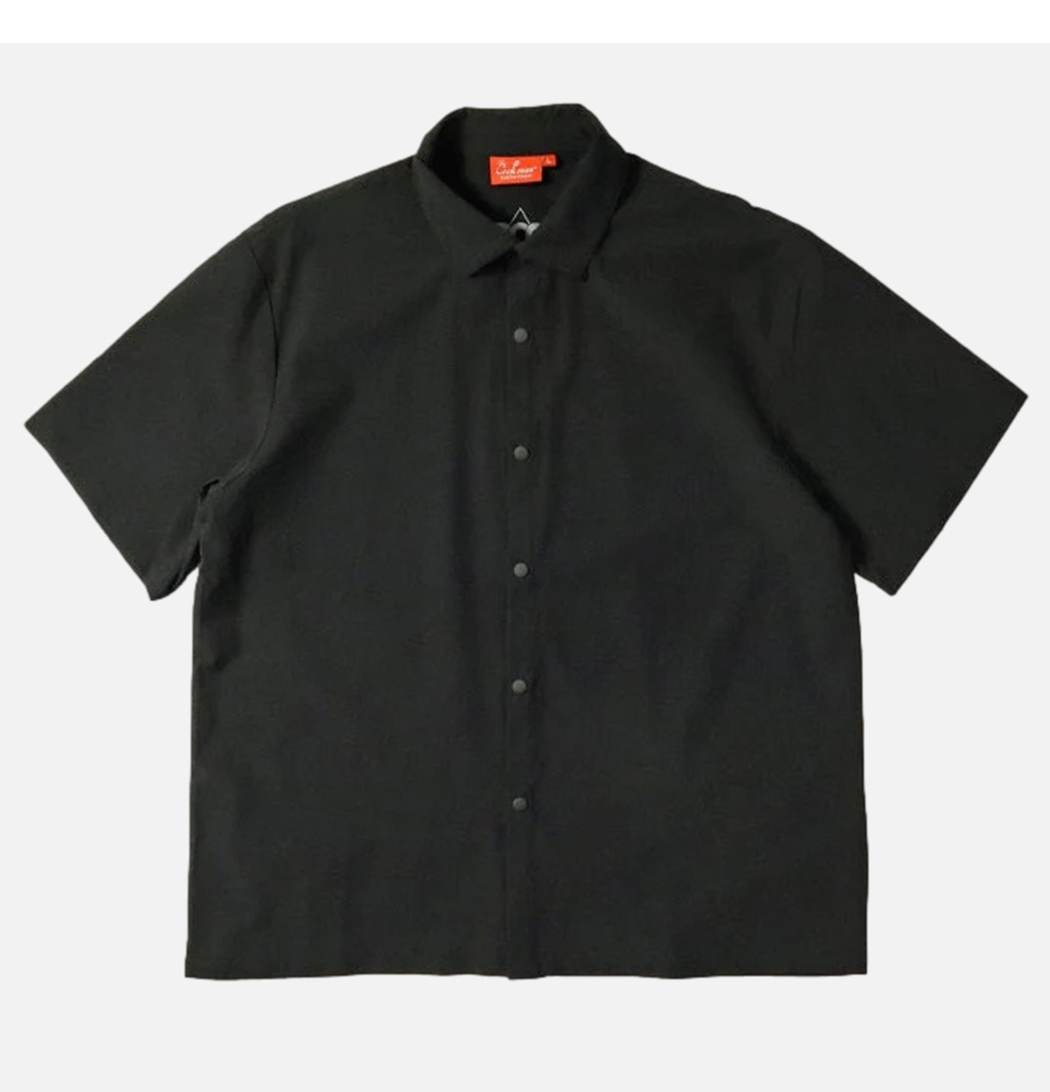 Chemises de travail Cookman à manches courtes - noir