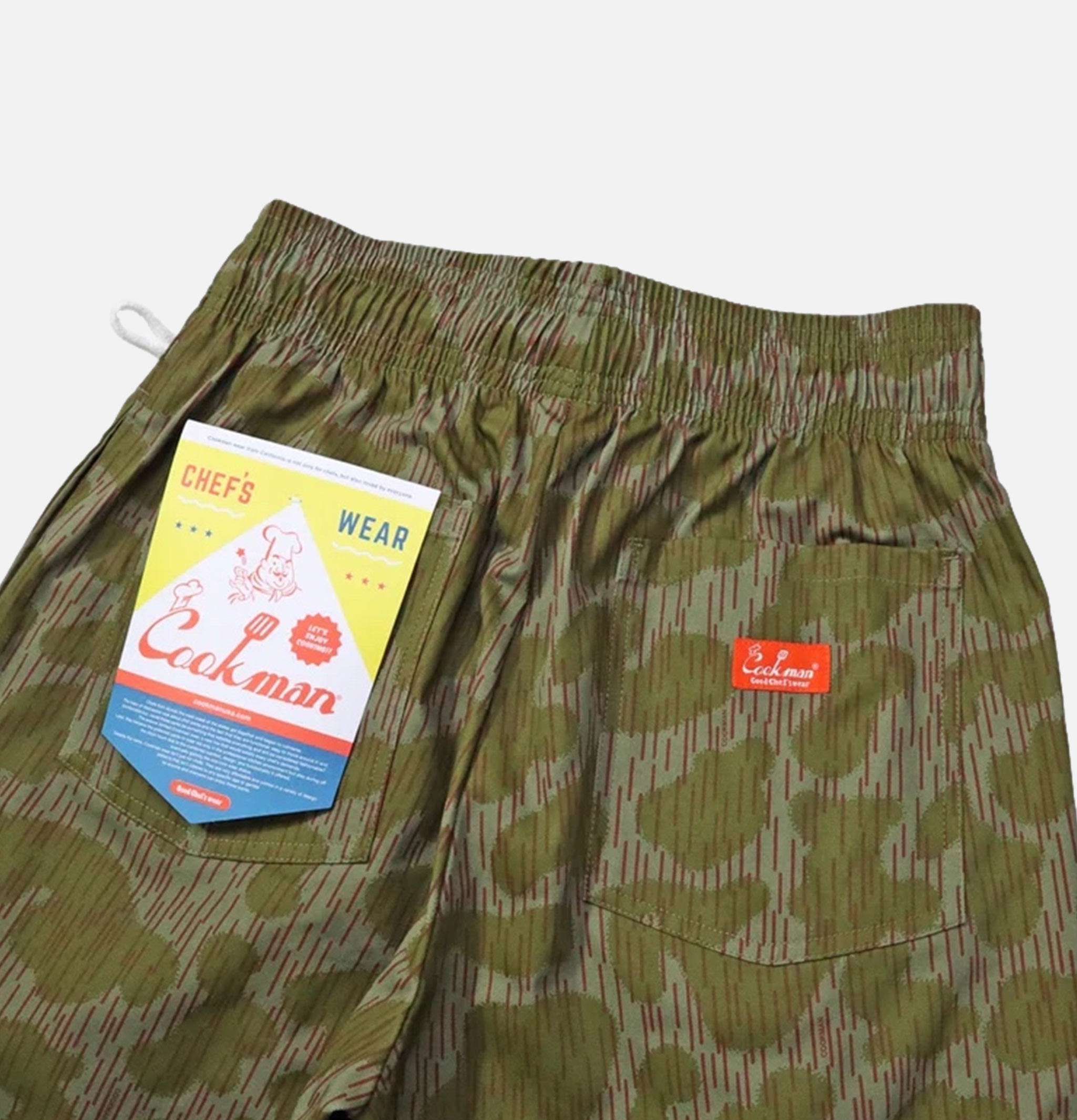 Pantalon Cookman Chef - Raindrop Camo : Vert