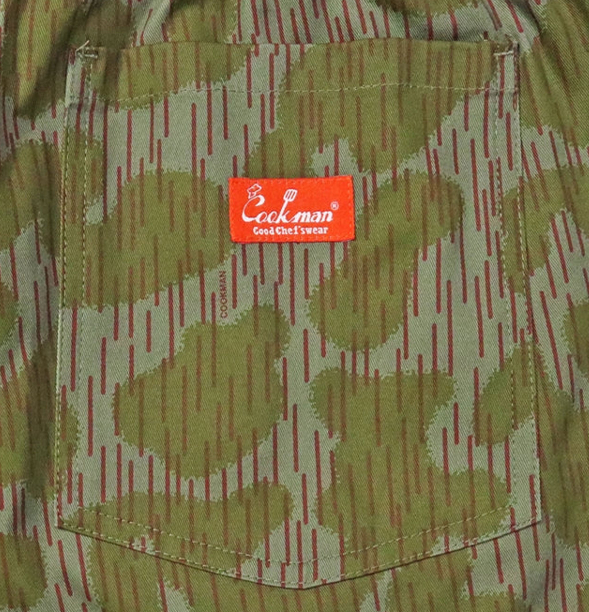 Cookman Chef Pants - Raindrop Camo : Green