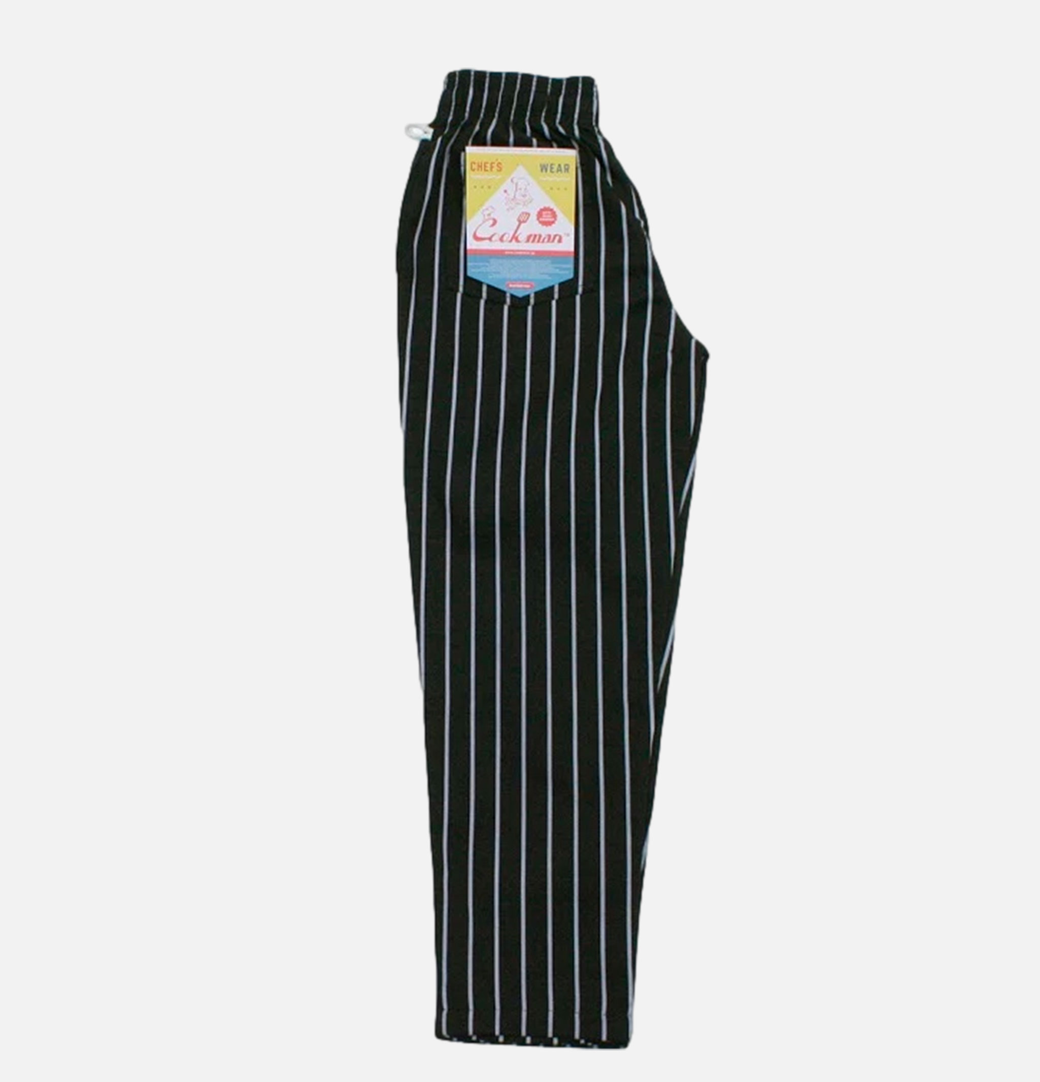 Pantalon Cookman Chef Pants Stripe Black.