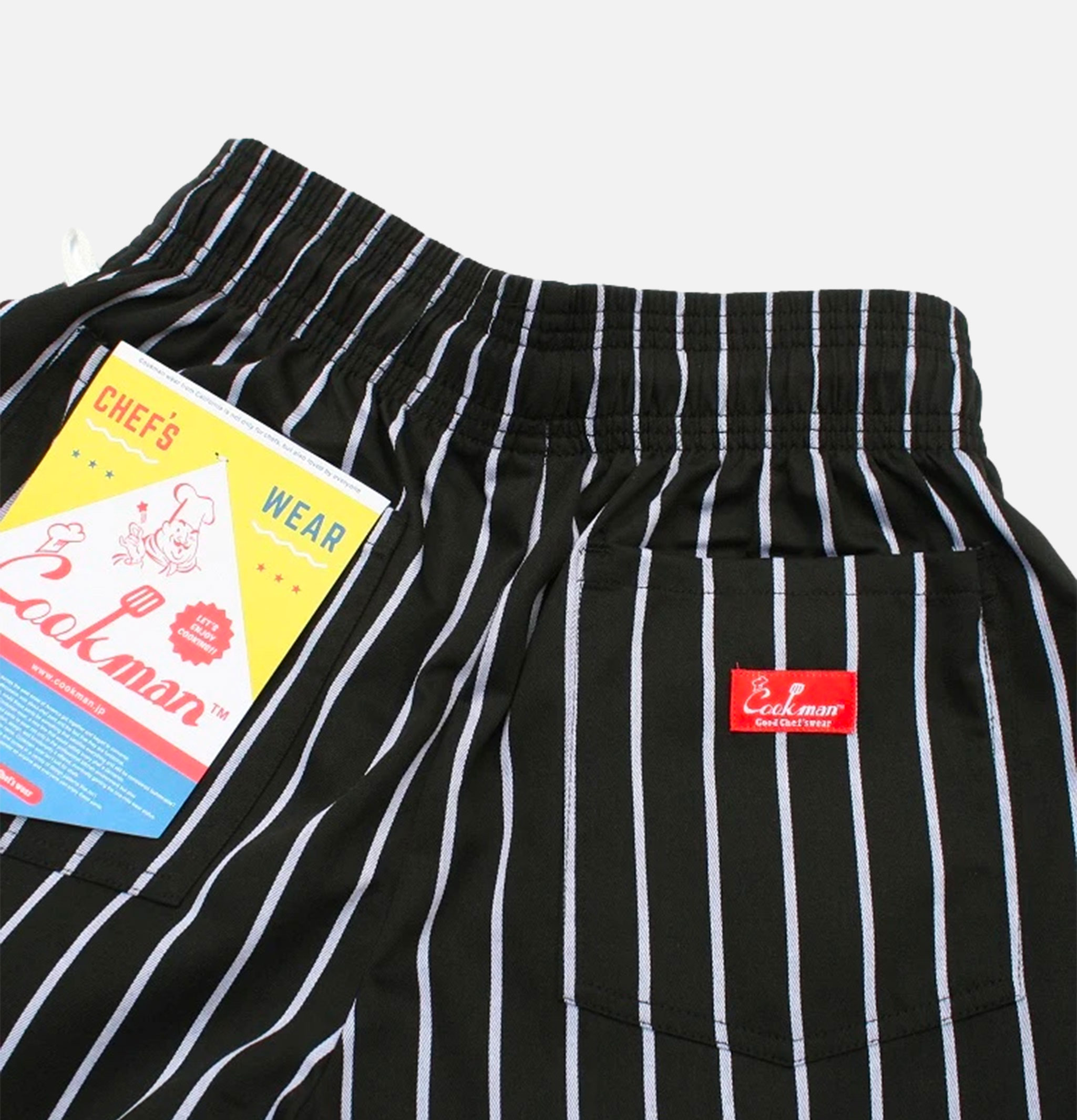 Pantalon Cookman Chef Pants Stripe Black.