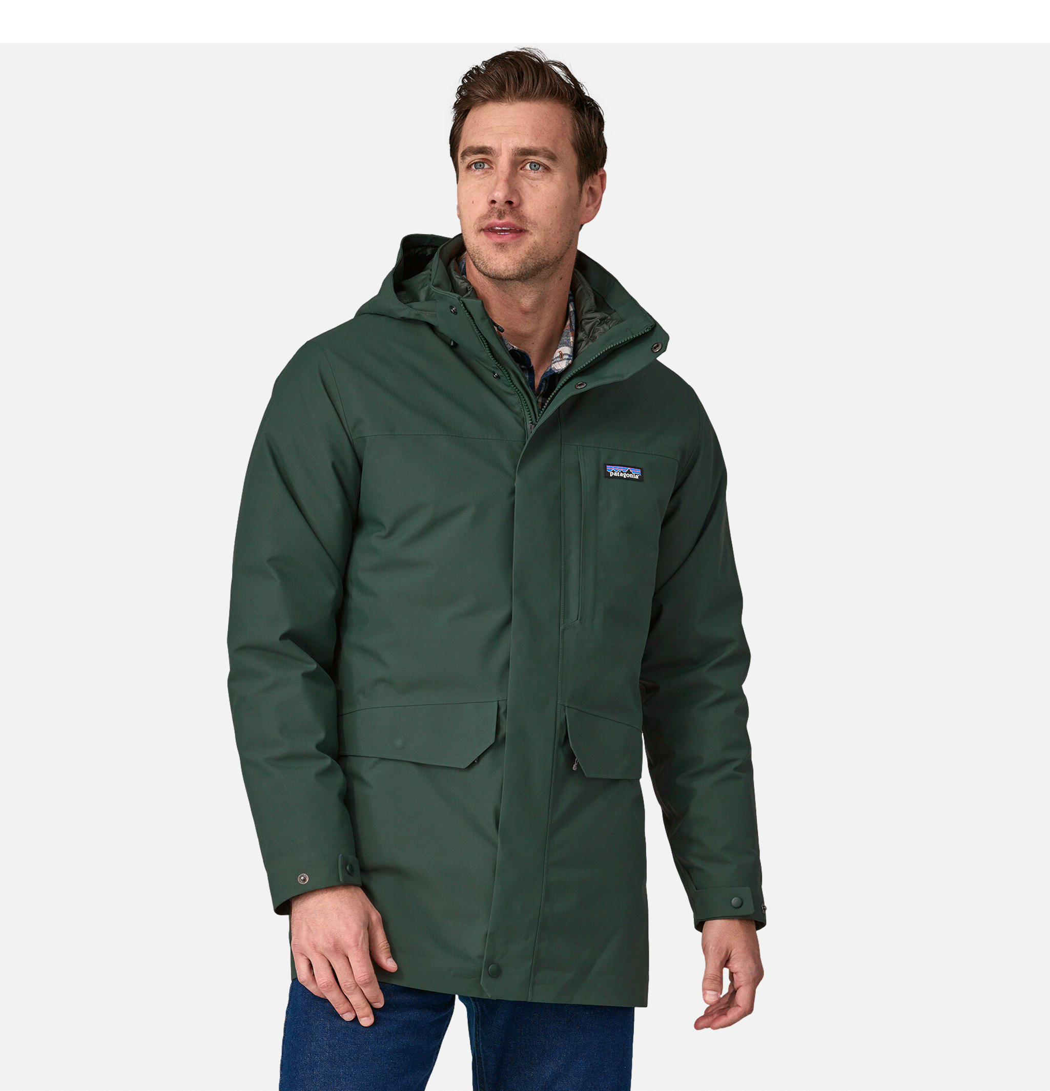 Tres 3 In 1 Parka Northern Grn