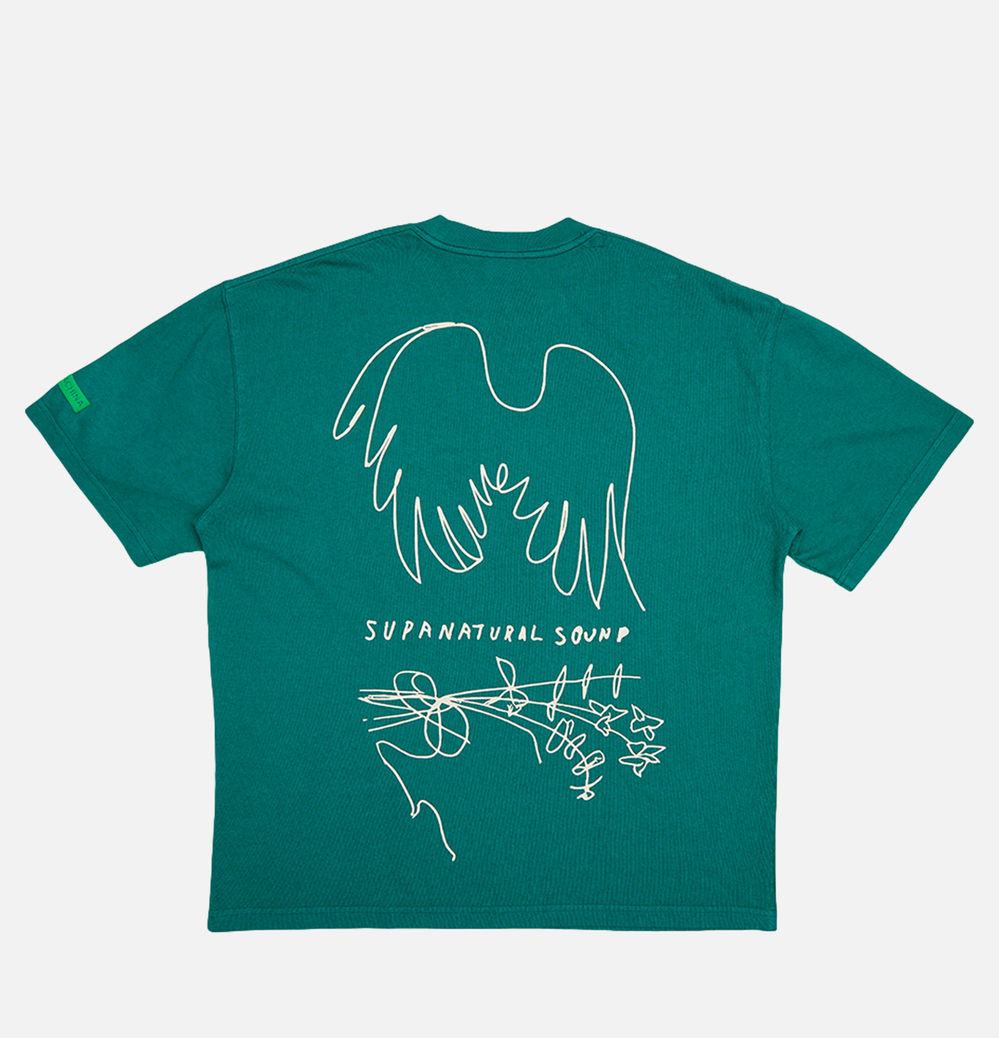 Hauntology Tee Forest Green