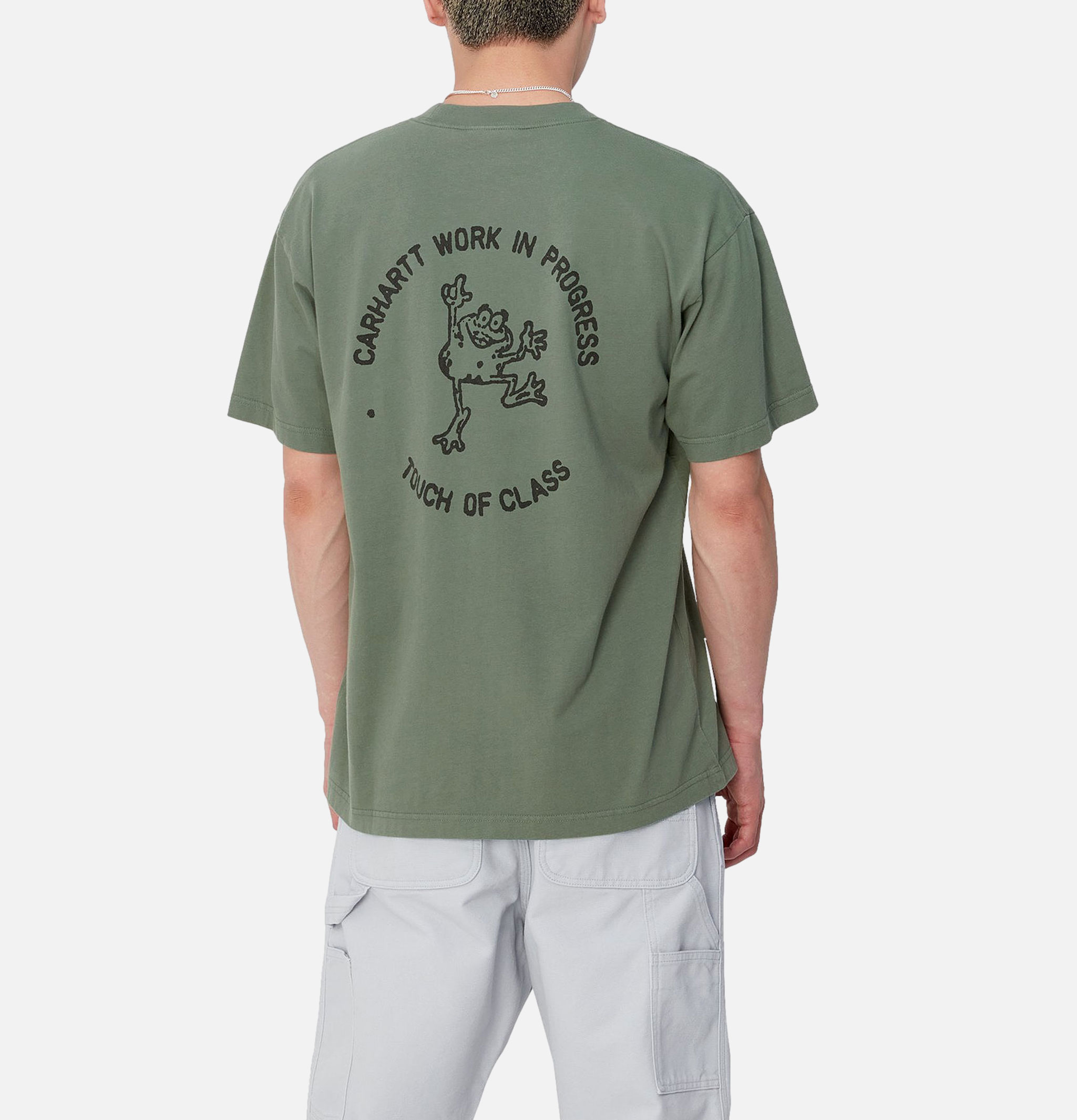 Stamp Tee Duck Green Carhartt WIP