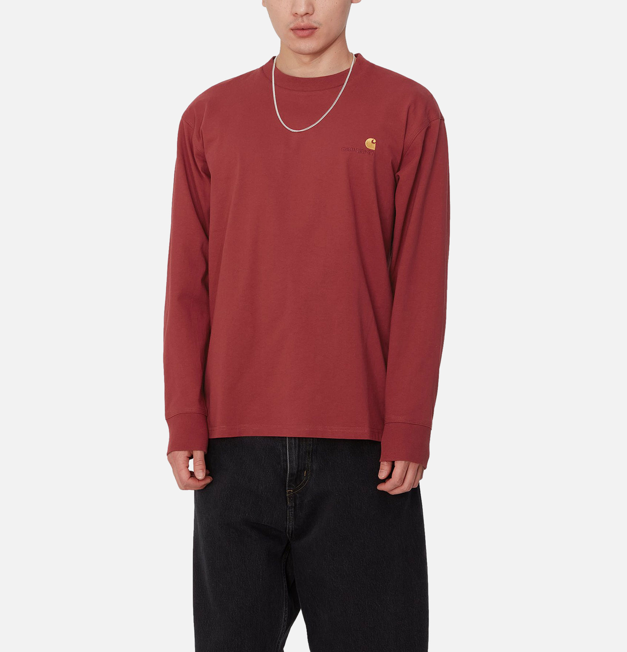 American Tee Ls Tuscany Rouge Carhartt WIP