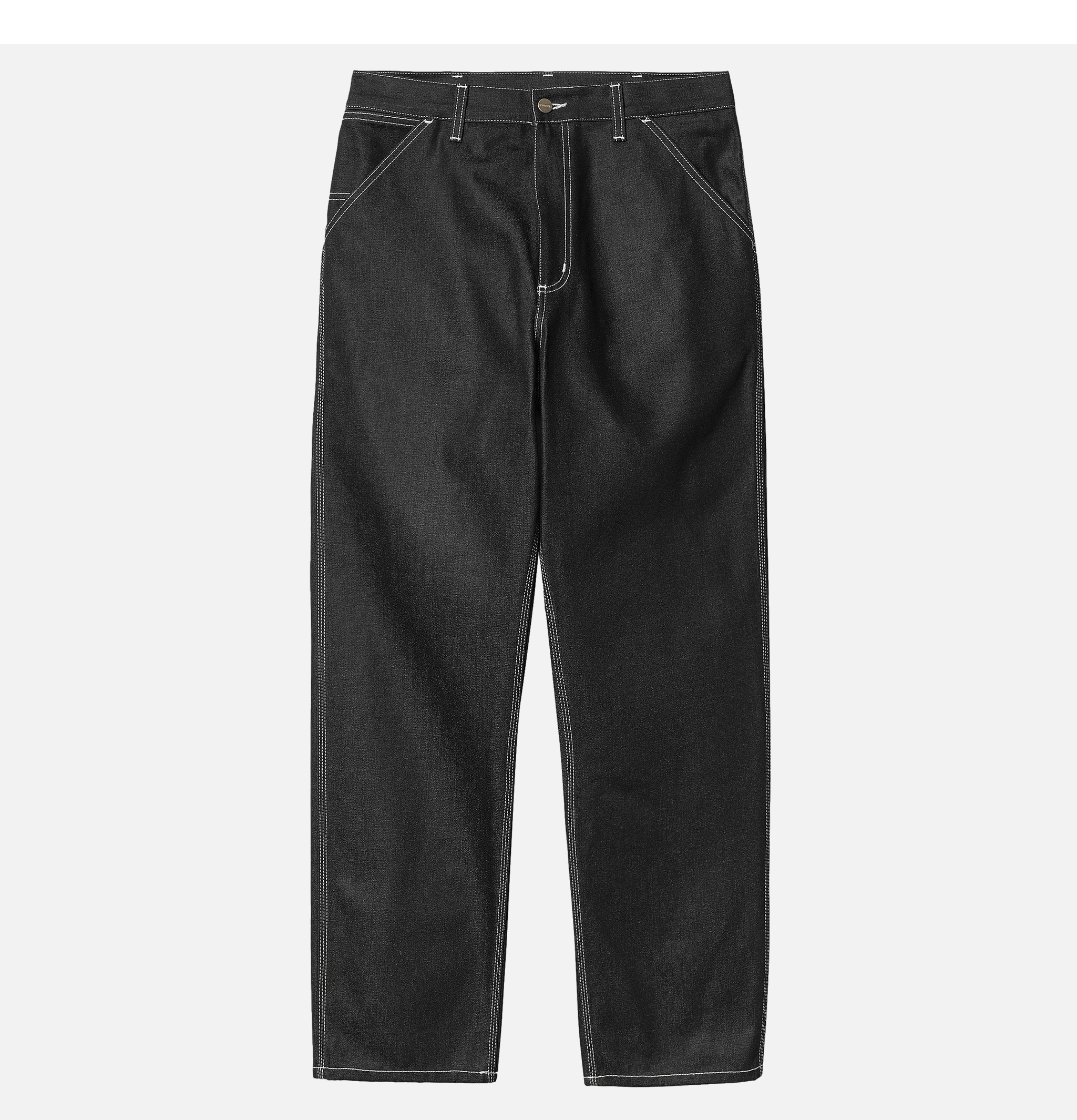 Pantalon Carhartt WIP Simple Noir Rigide