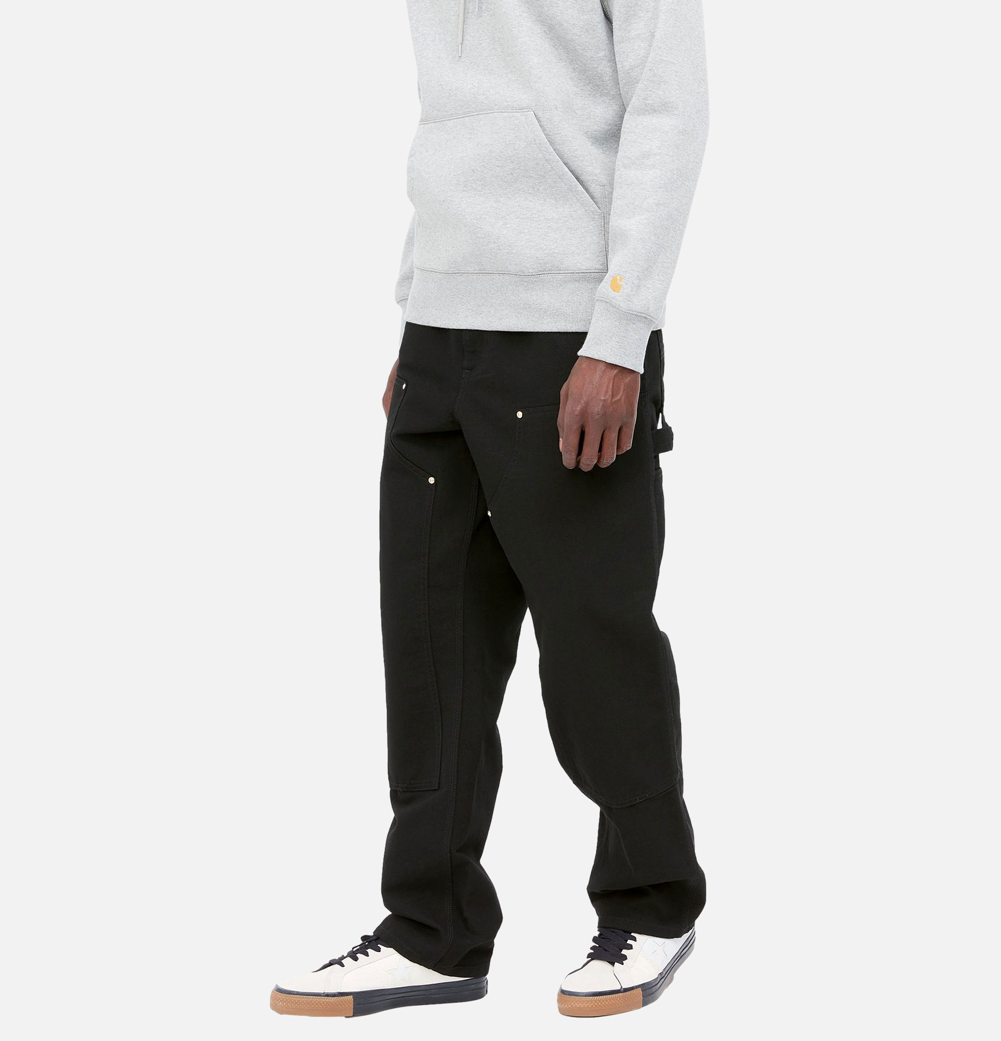 Pantalon Noir Carhartt WIP Double Knee