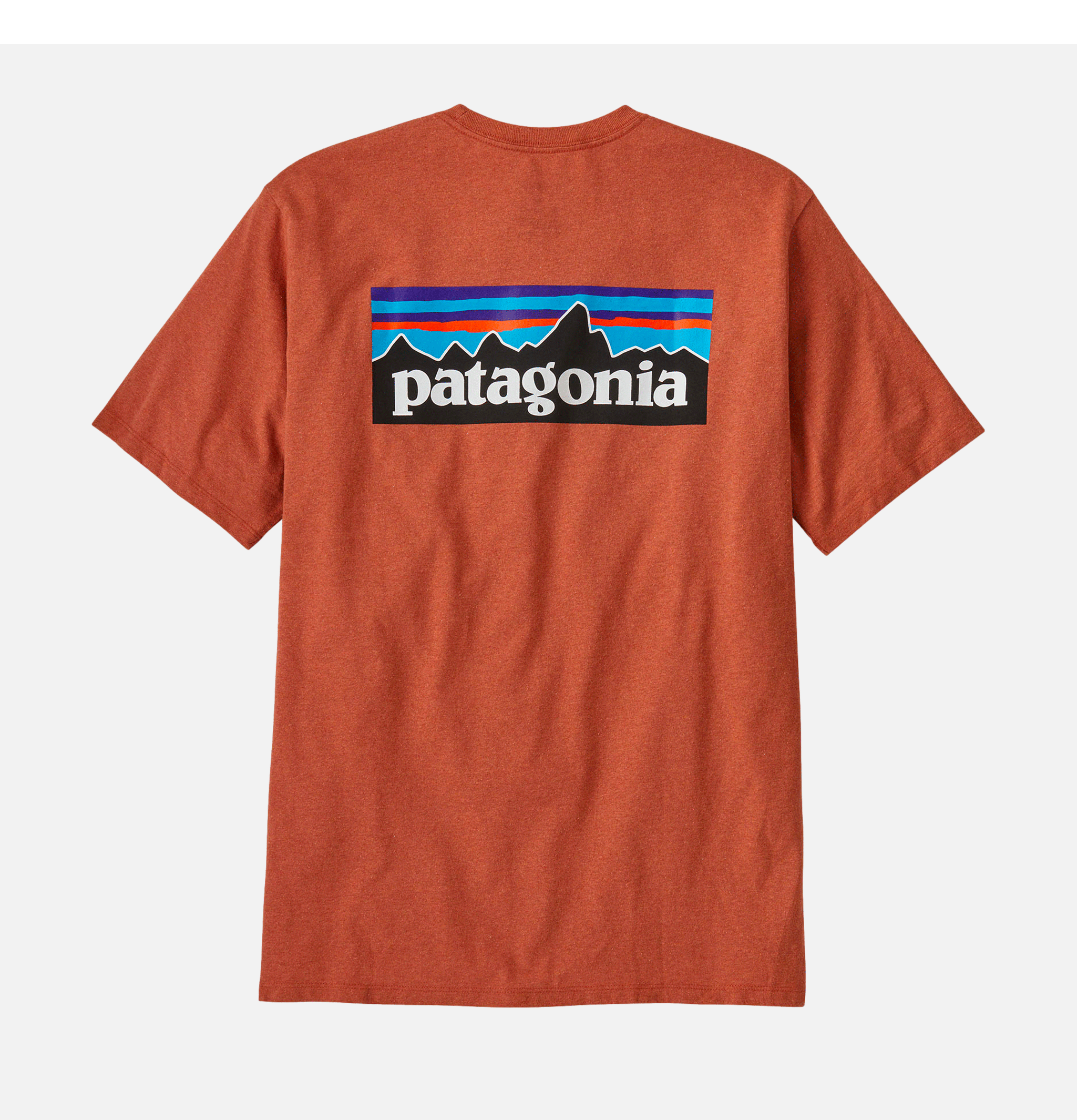 Patagonia P6 Logo Tee Redtail Rust