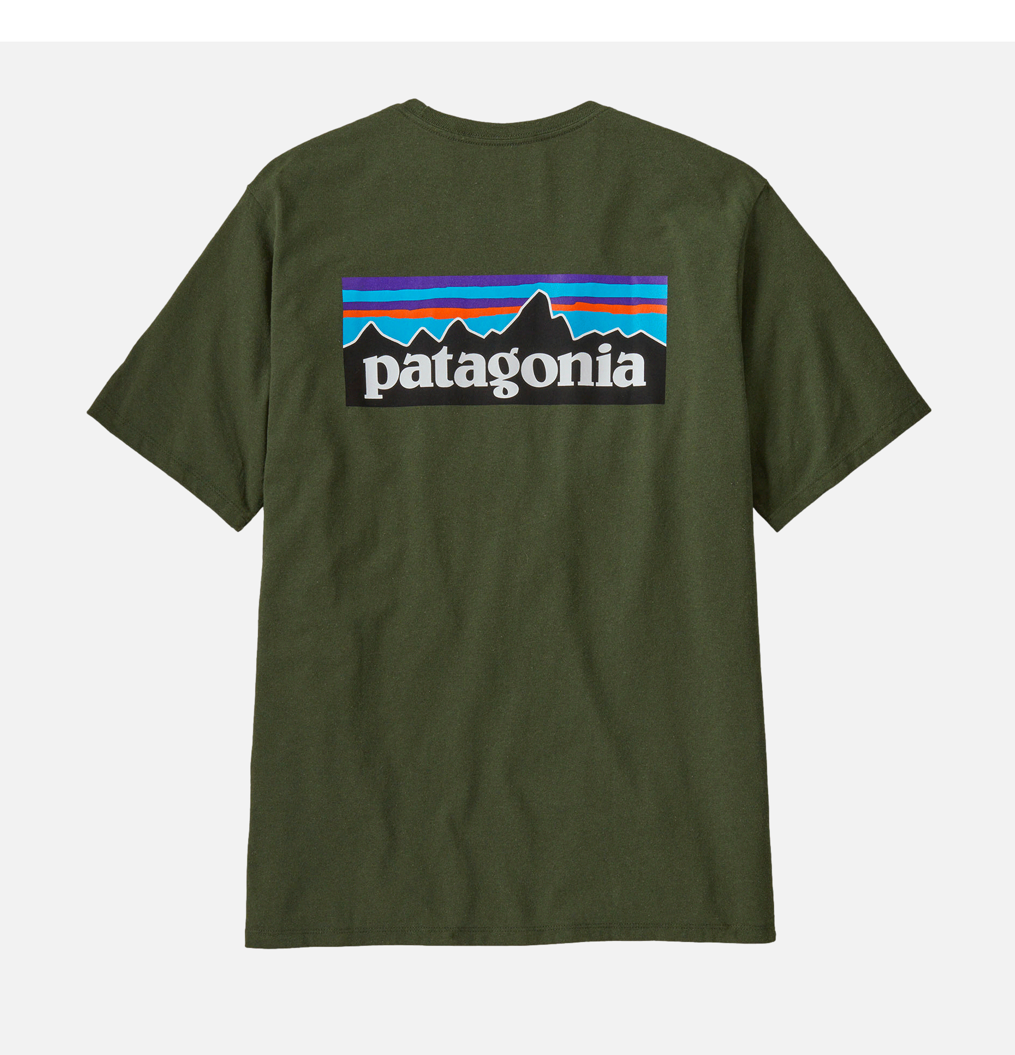 M's P-6 Logo Responsibili-Tee® Torrey Pine Green Patagonia