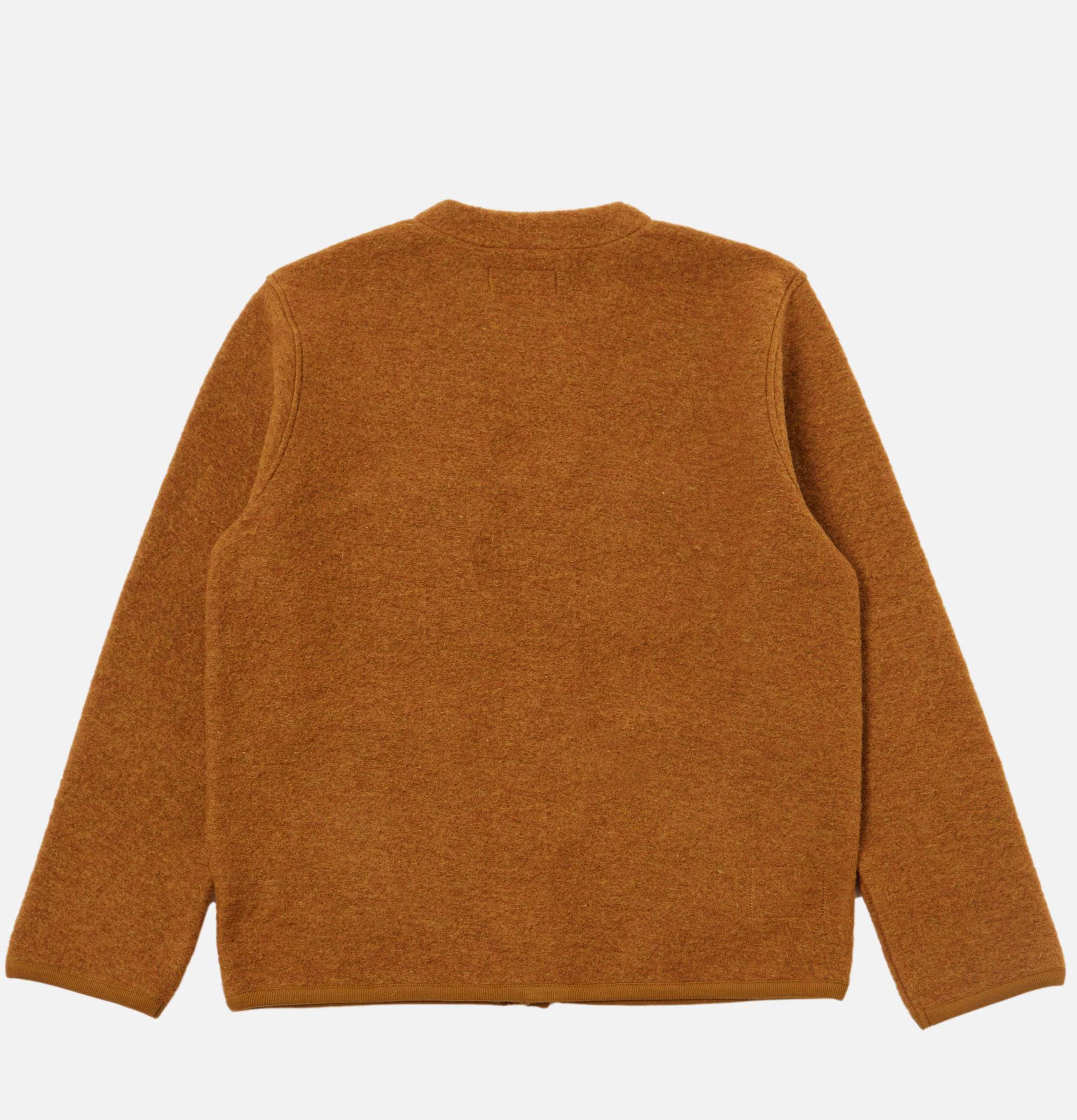 Universal Works Mustard Wool Cardigan