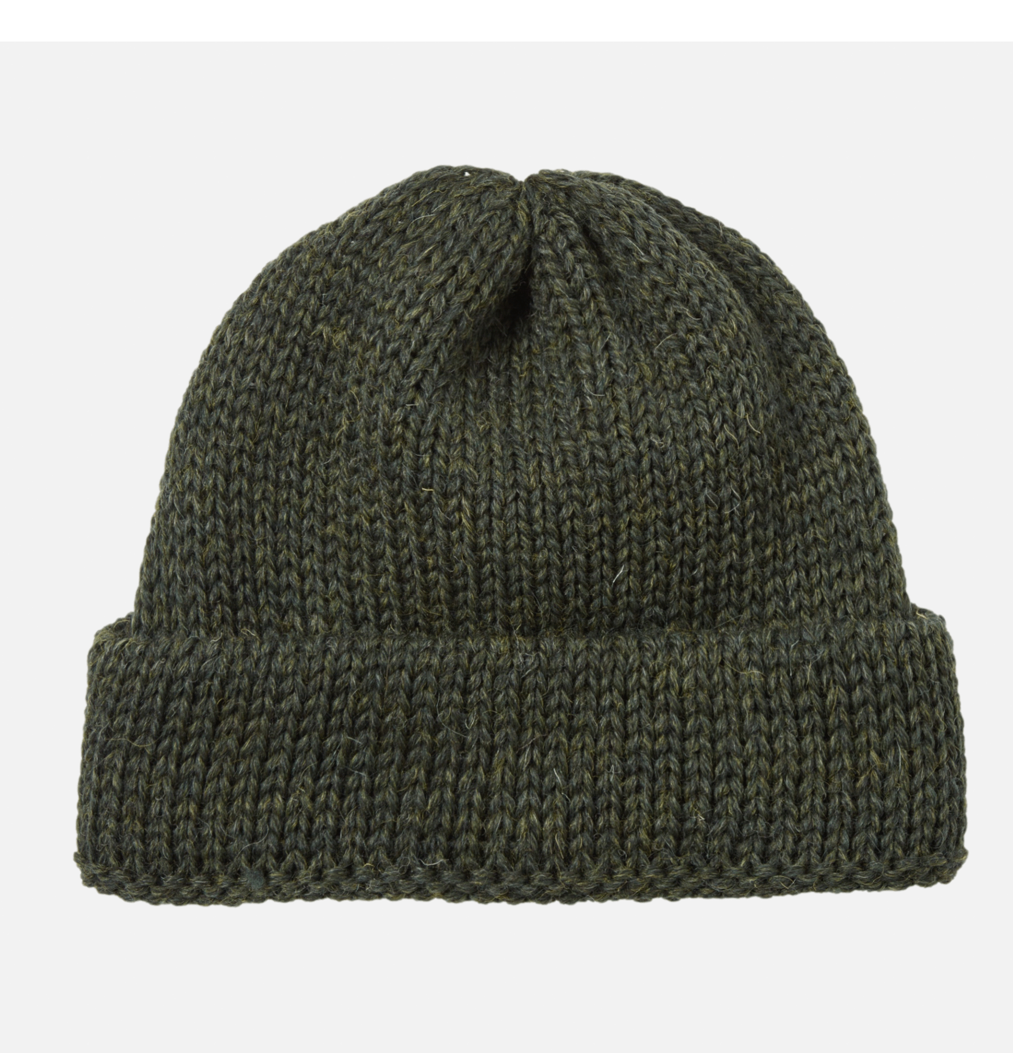 Universal Works Watch Cap Olive.