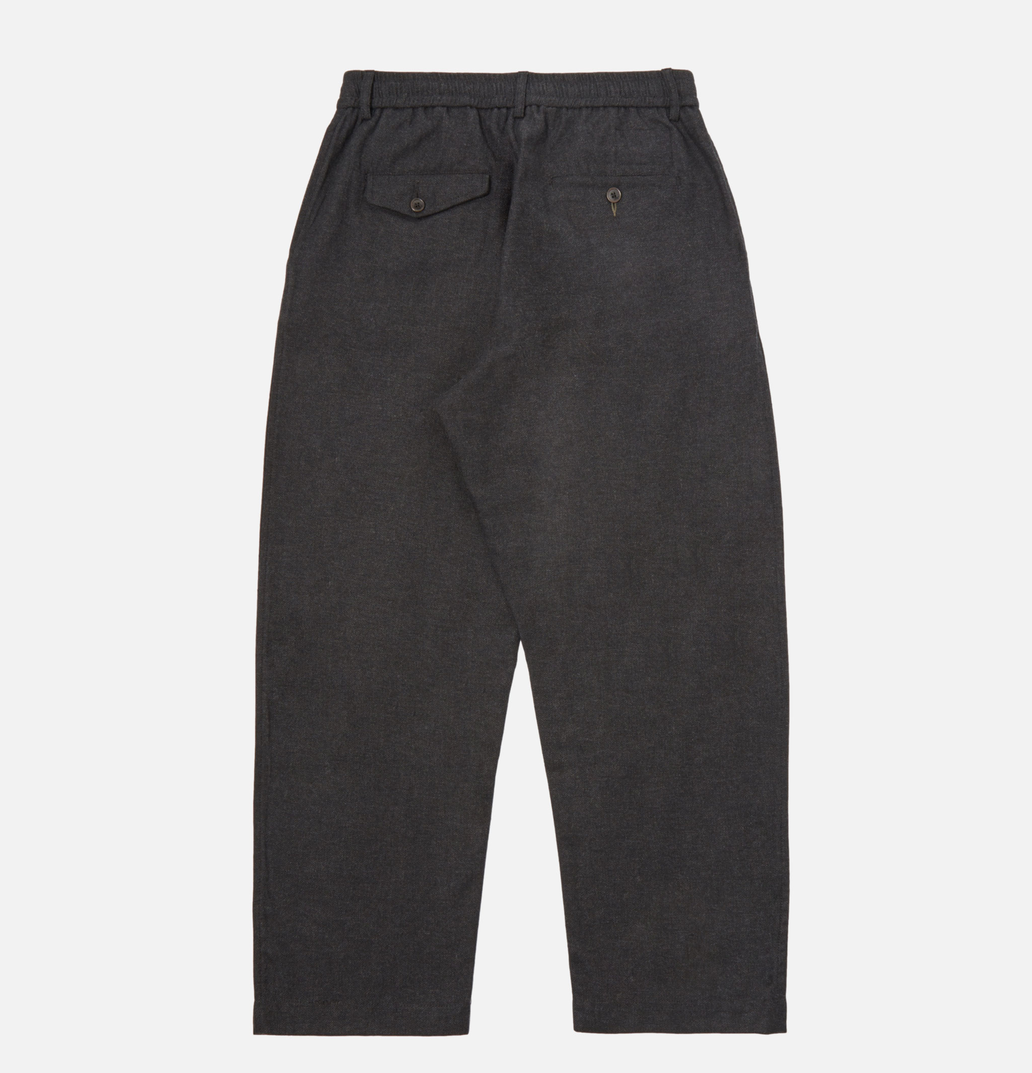 Pleated Track Pant Veta Universal Works Charcoal