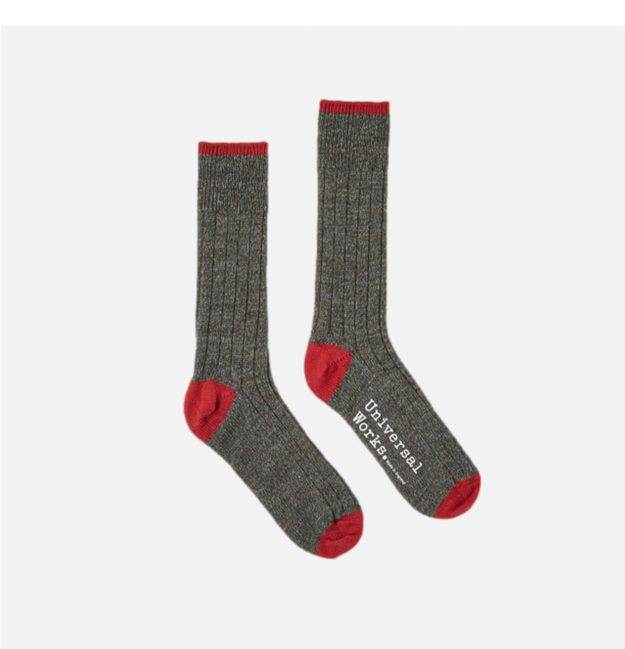 Universal Works Derby wool hiking sock