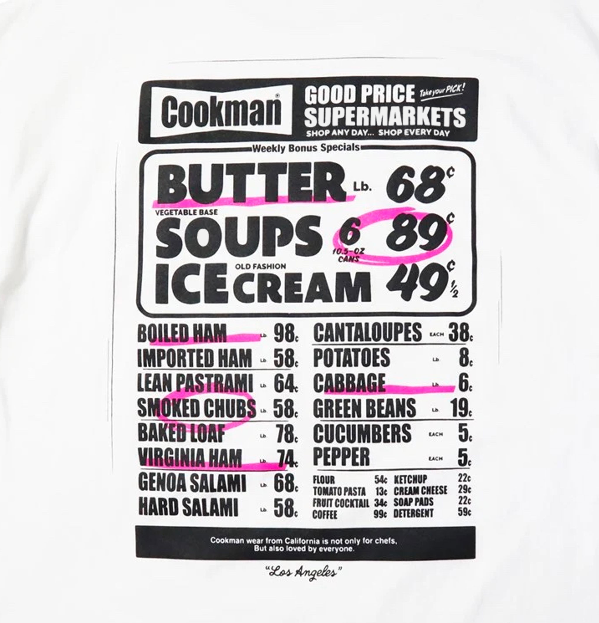 Tee Shirt Supermarket White