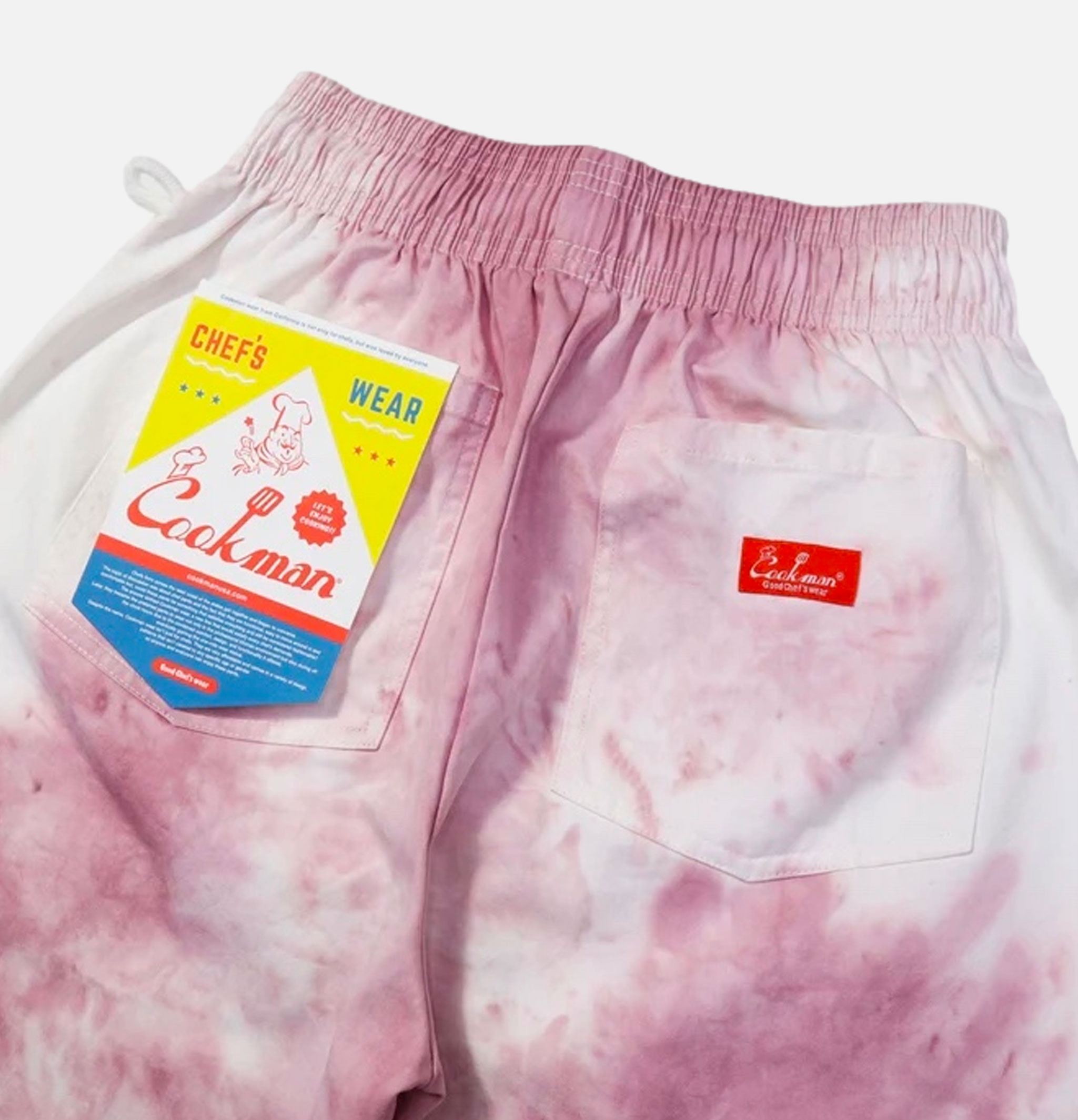 Chef Pant Cabernet Stain Lt Pink