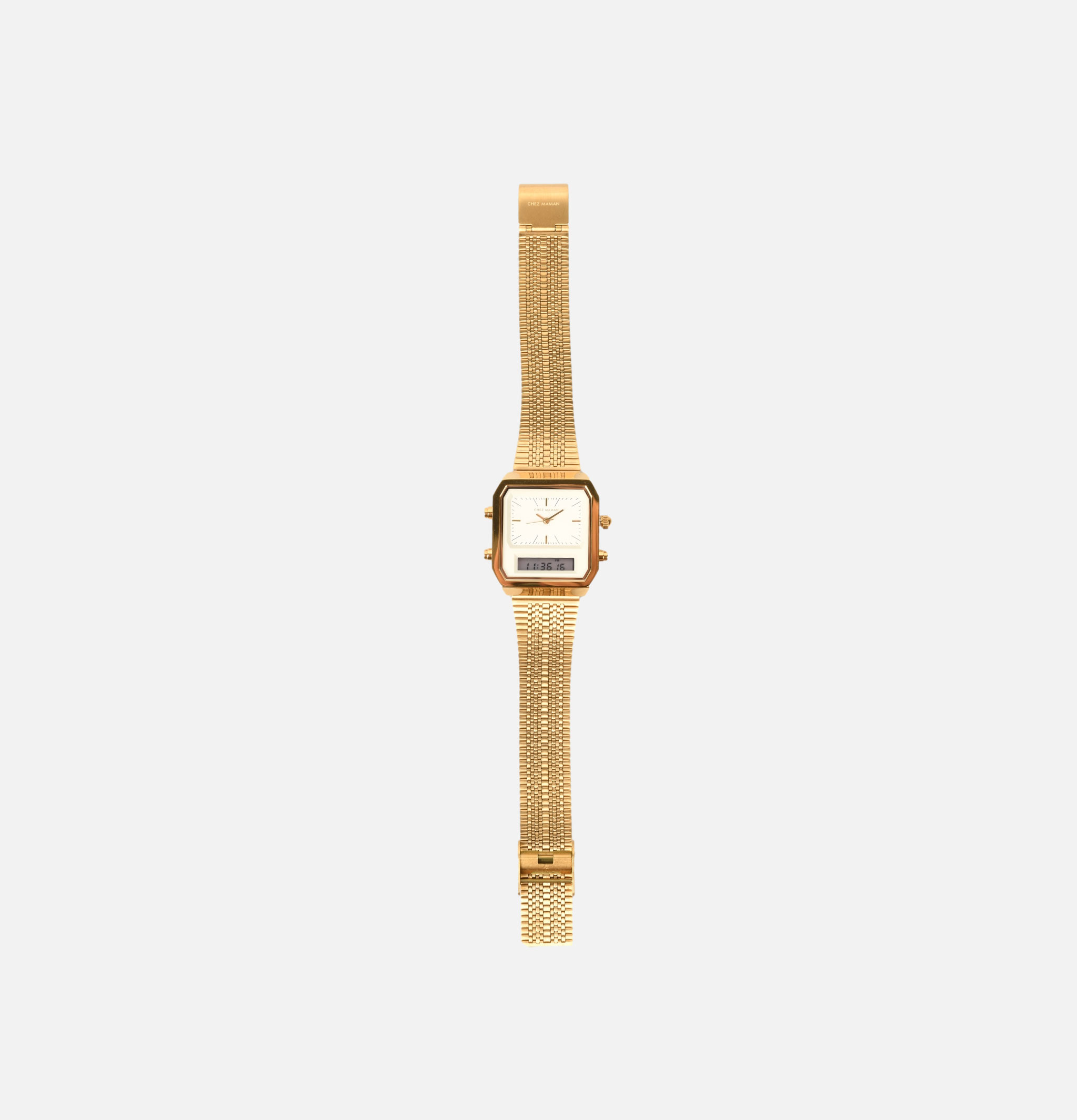 Montre Twingold Cream