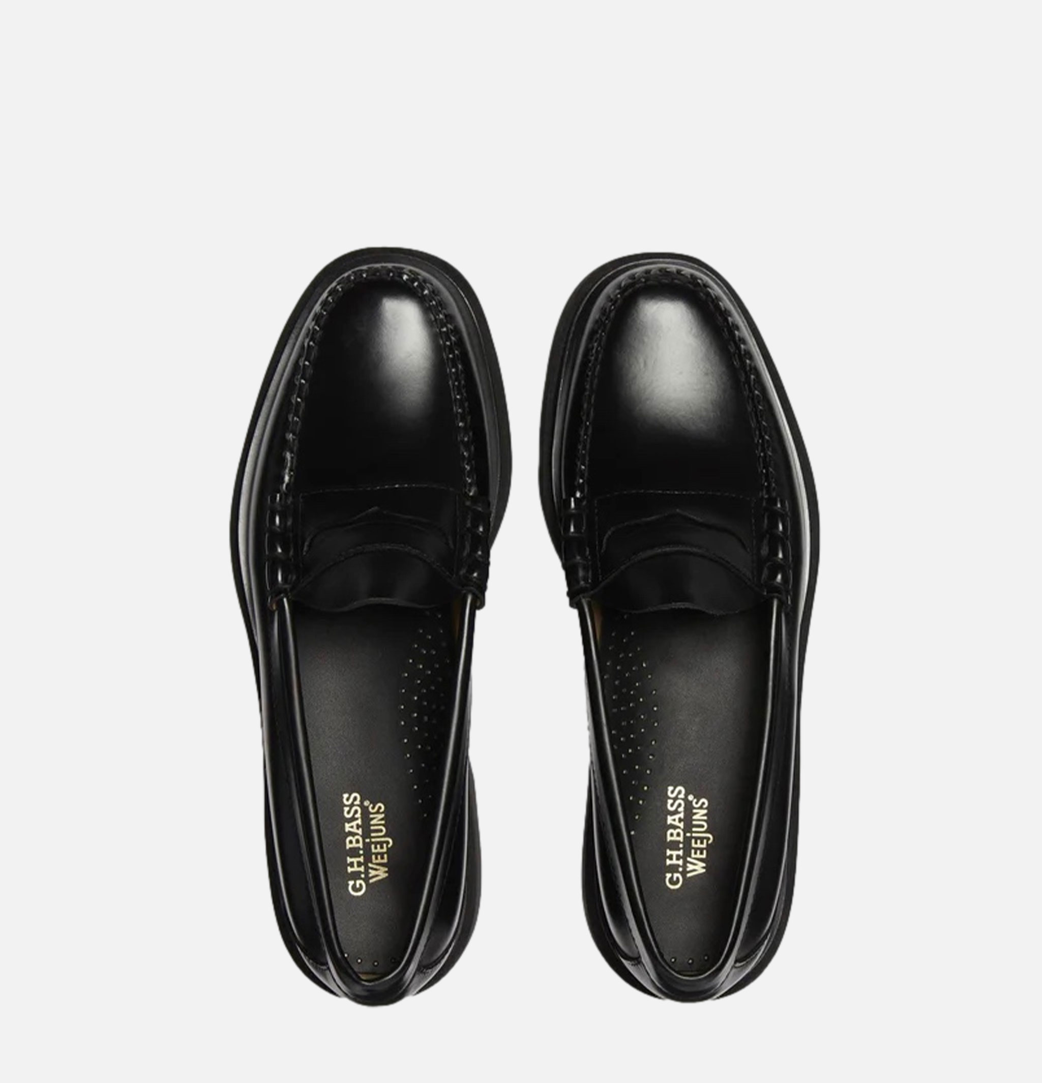 GH Bass Weejun Loafer Larson Step Black