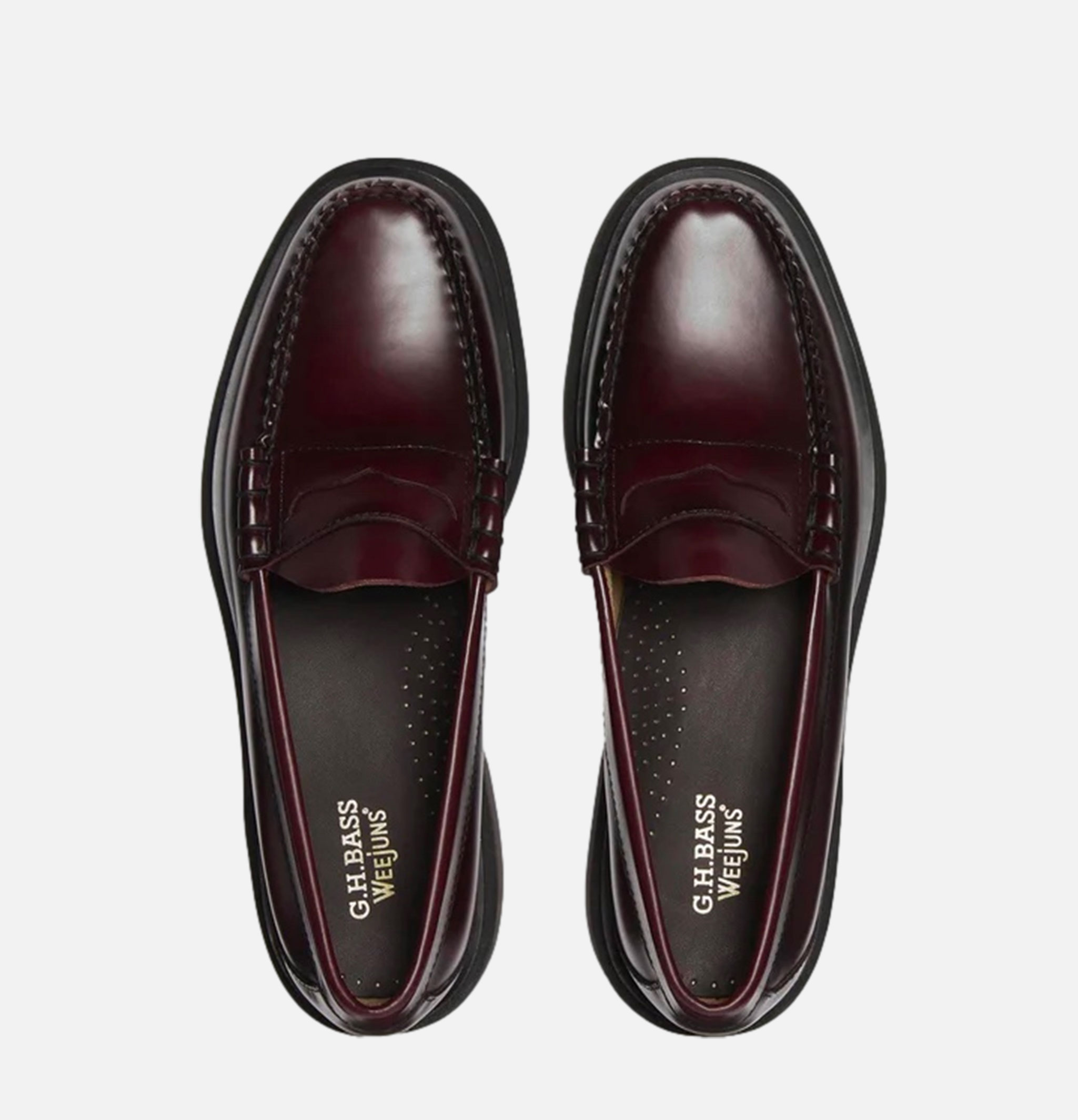 Mocassin GH Bass Larson Step Wine