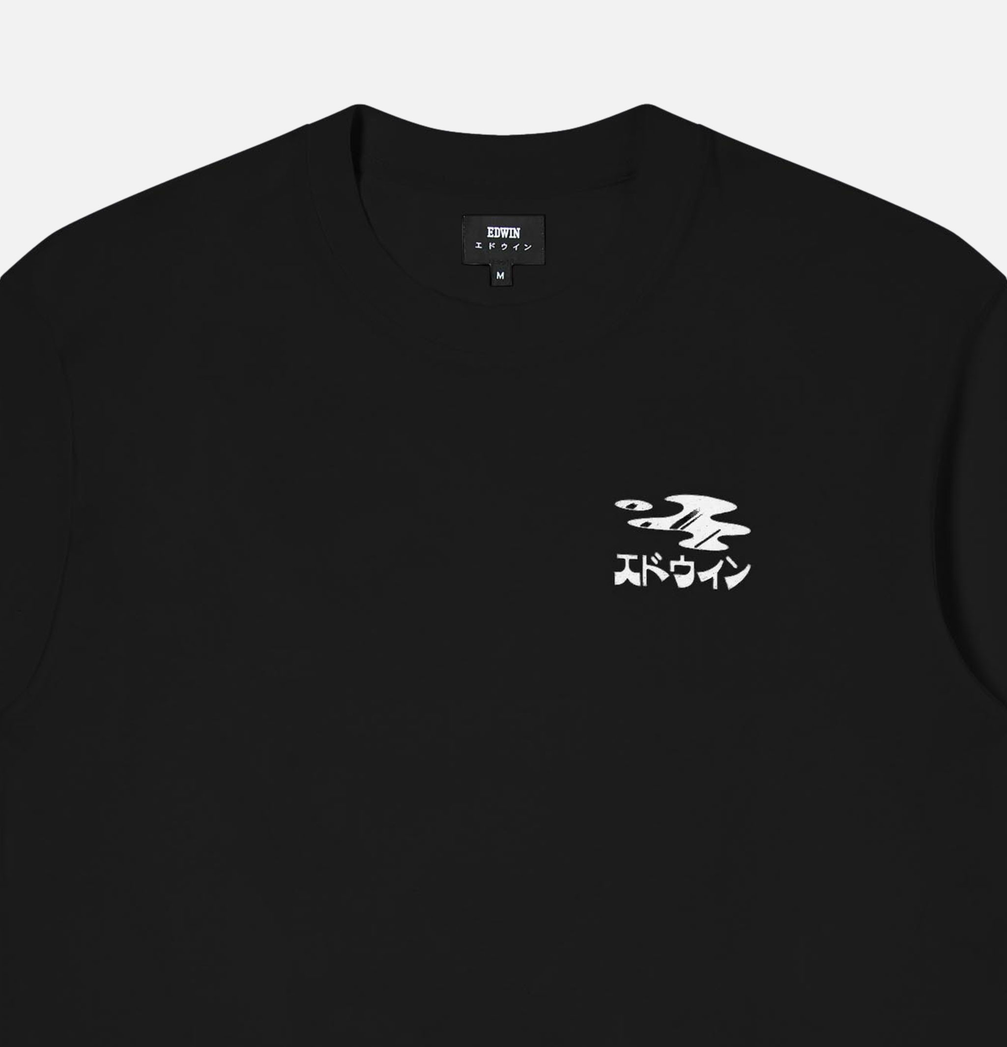 Edwin Europe Stay Hydrate Black T-shirt.