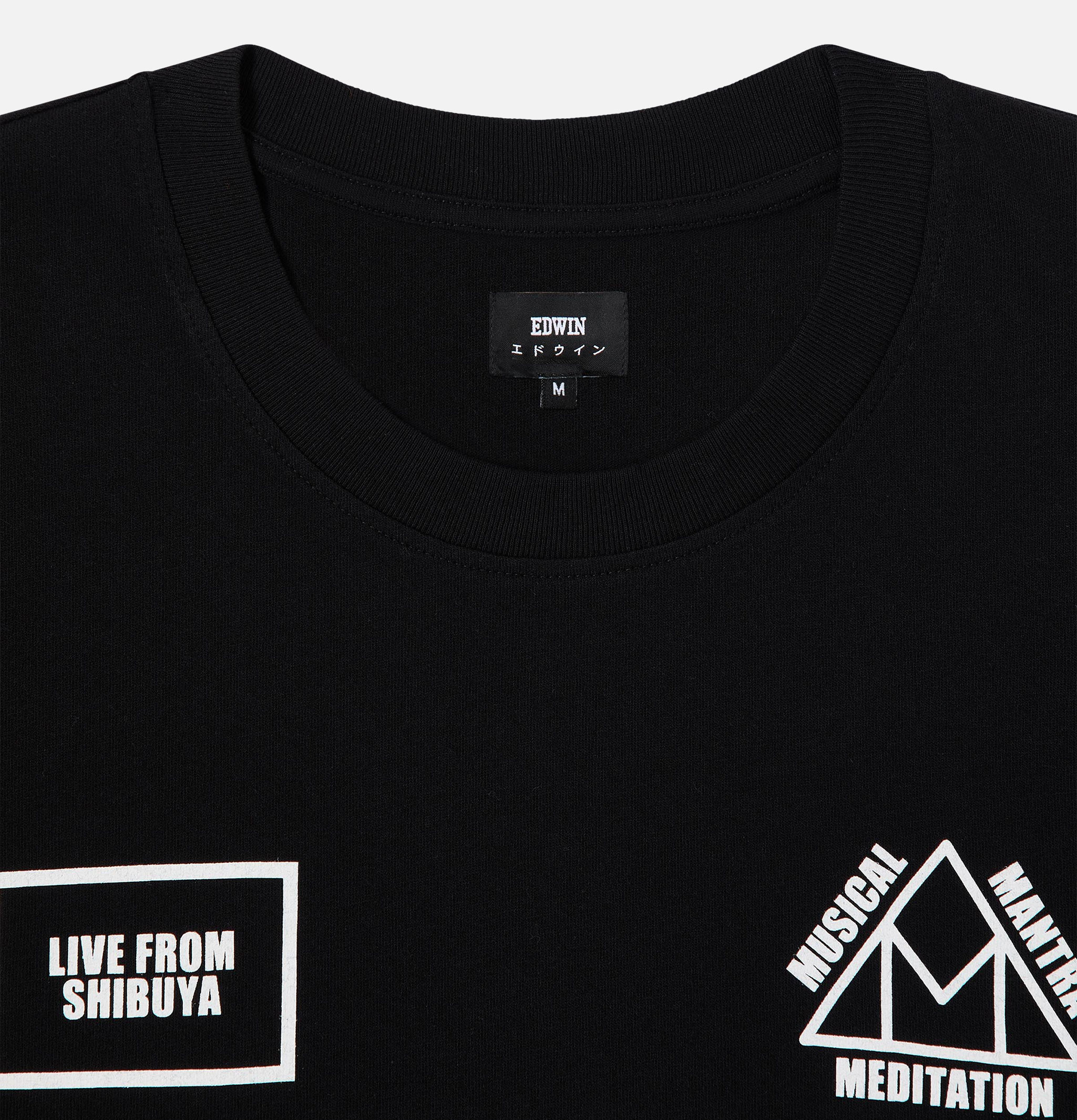 T-shirt Edwin Jam Ts Noir.