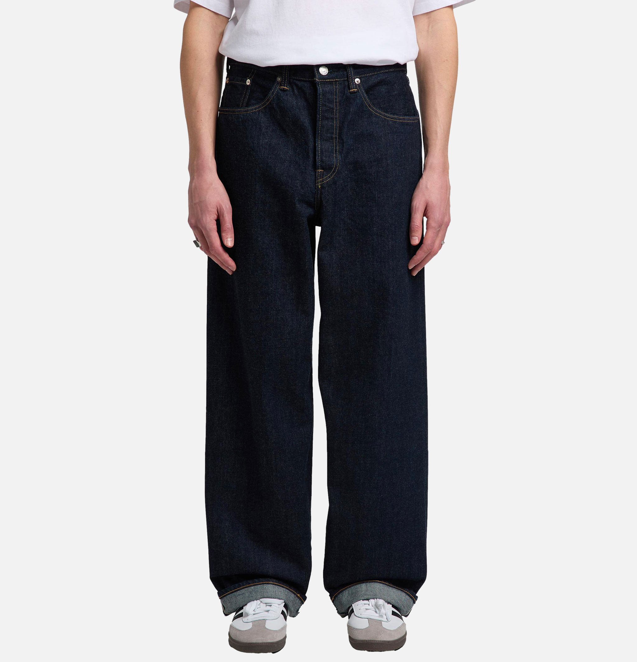 Wide Pant Kurabo Blue Rinsed Edwin