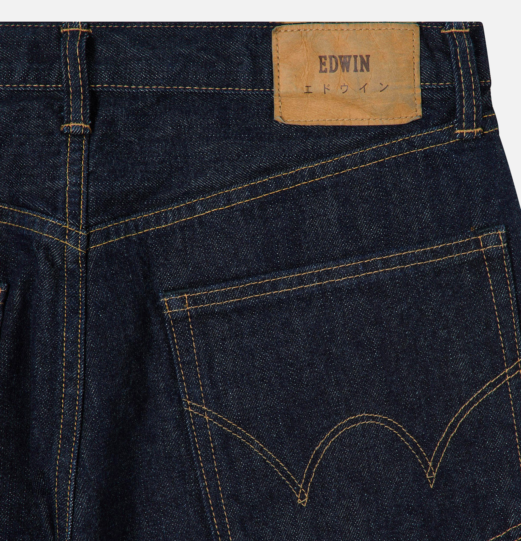 Pantalon large Kurabo Bleu Rinsed Edwin