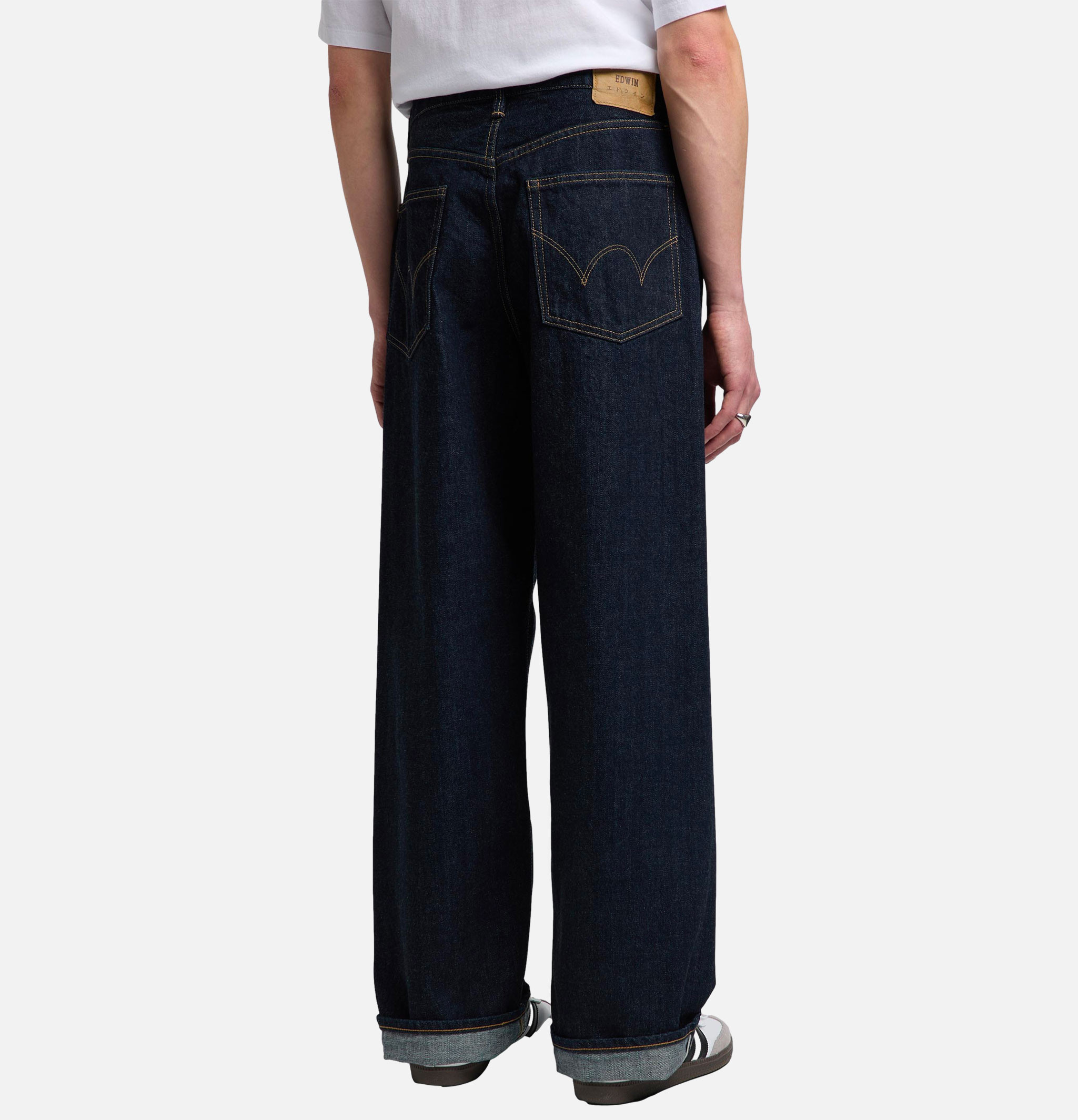 Wide Pant Kurabo Blue Rinsed Edwin