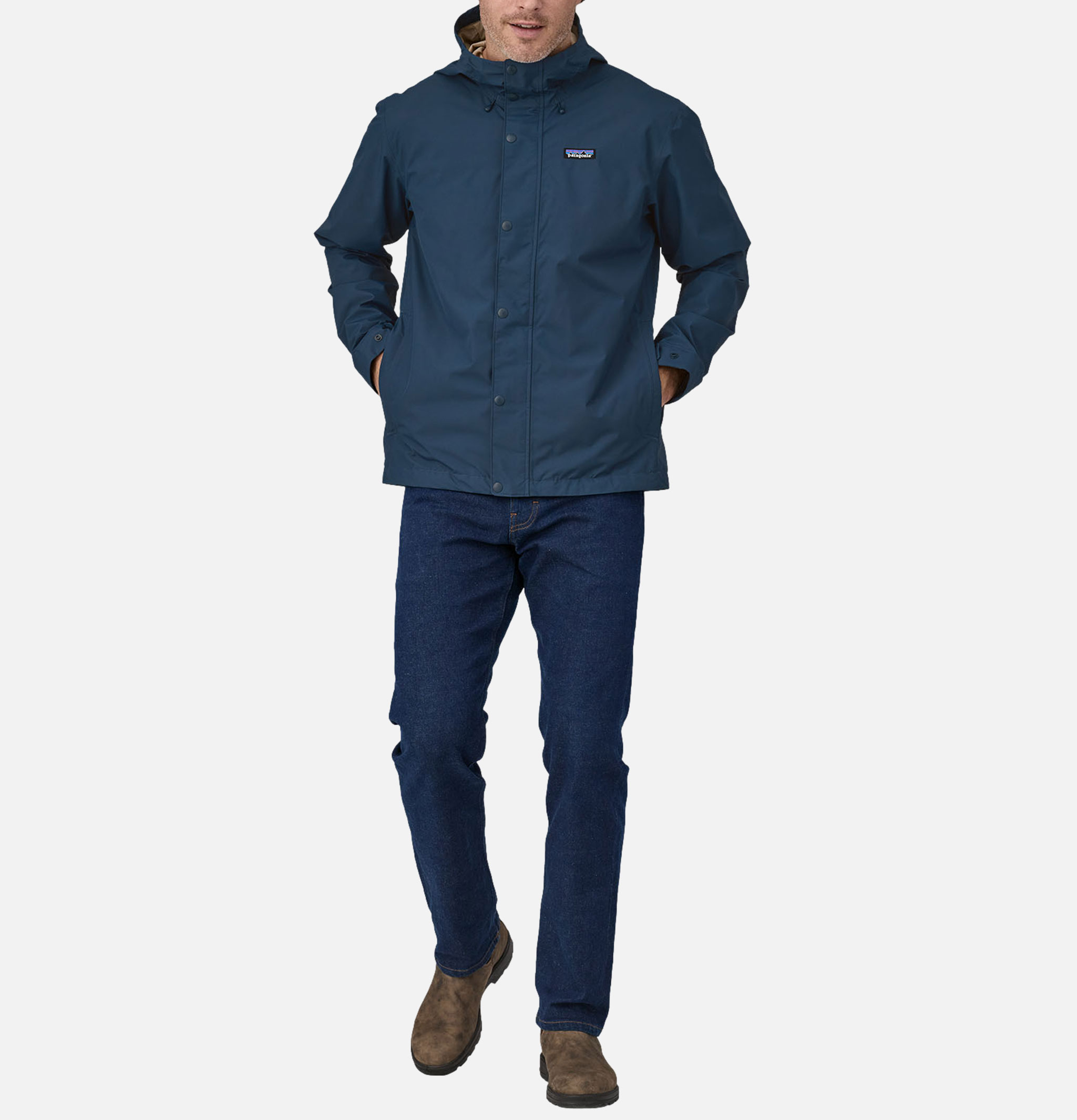 Patagonia Jackson Glacier Rain Jacket Blue