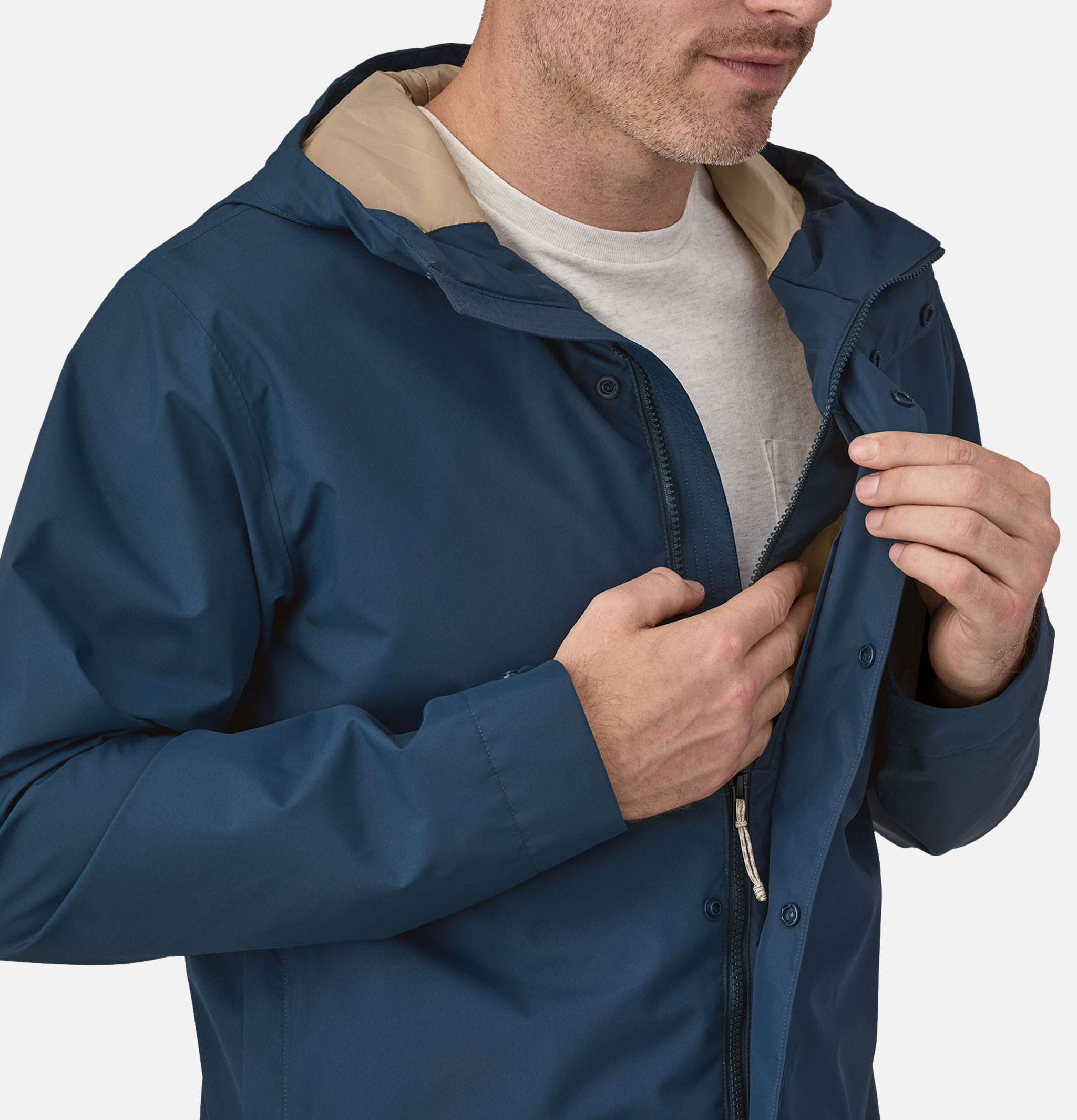 Patagonia Jackson Glacier Rain Jacket Blue