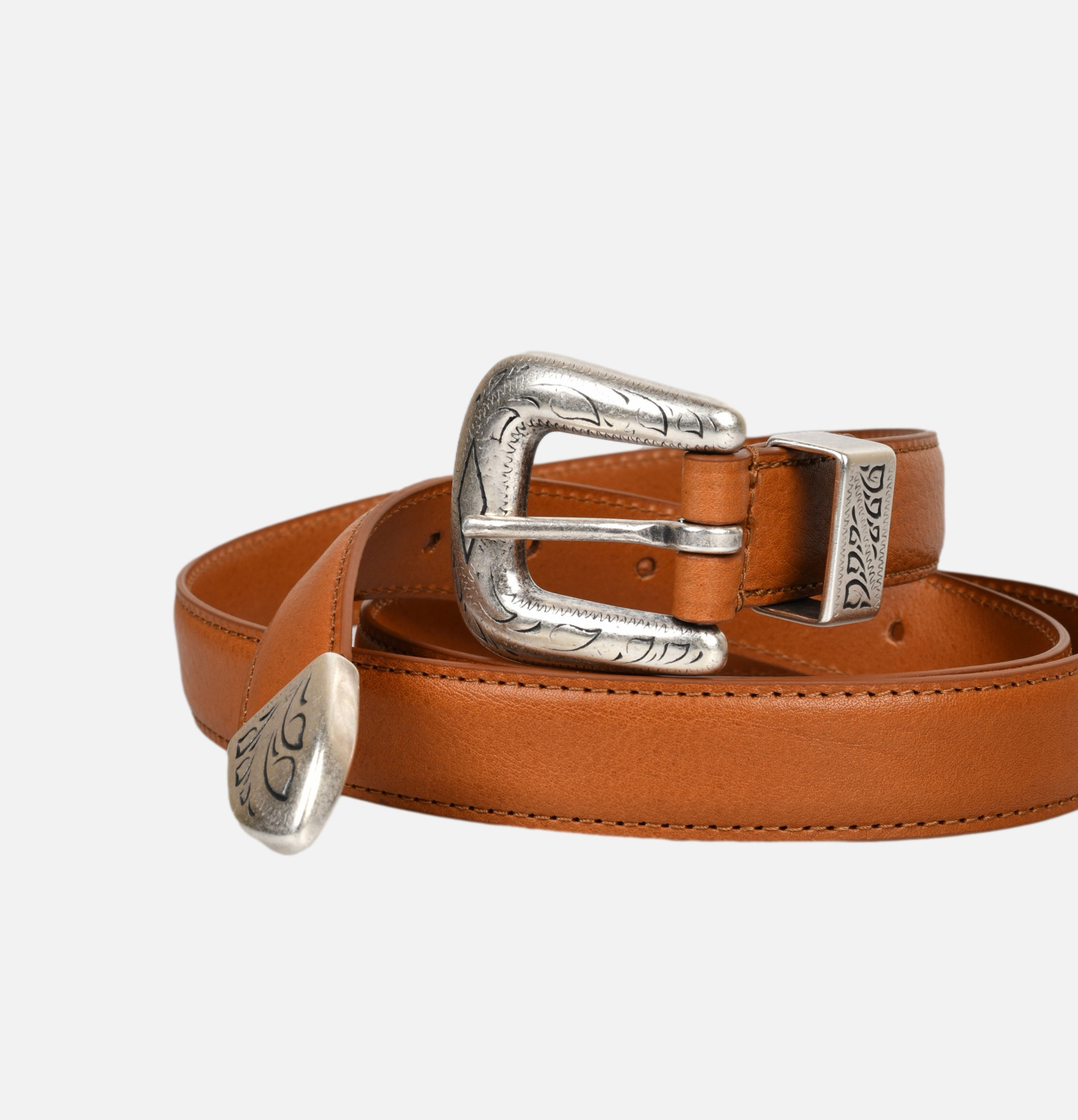 Anderson's 2782 Silver Brown Belt